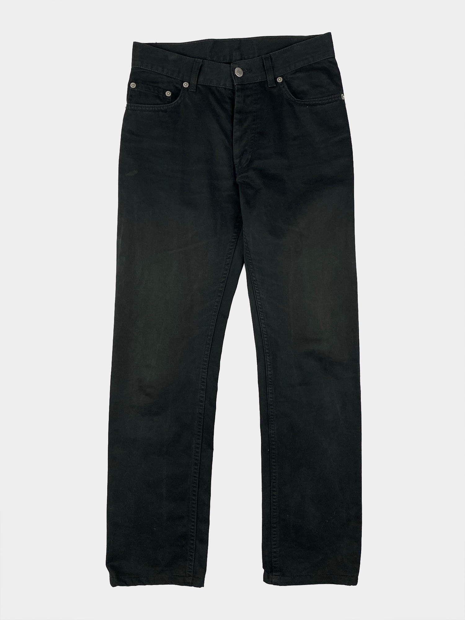 Helmut Lang SS1998 Black Cotton Pants - ARCHIVED