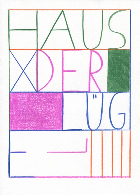 Einladungskarte, Zeichnung von Corinne Chotycki 