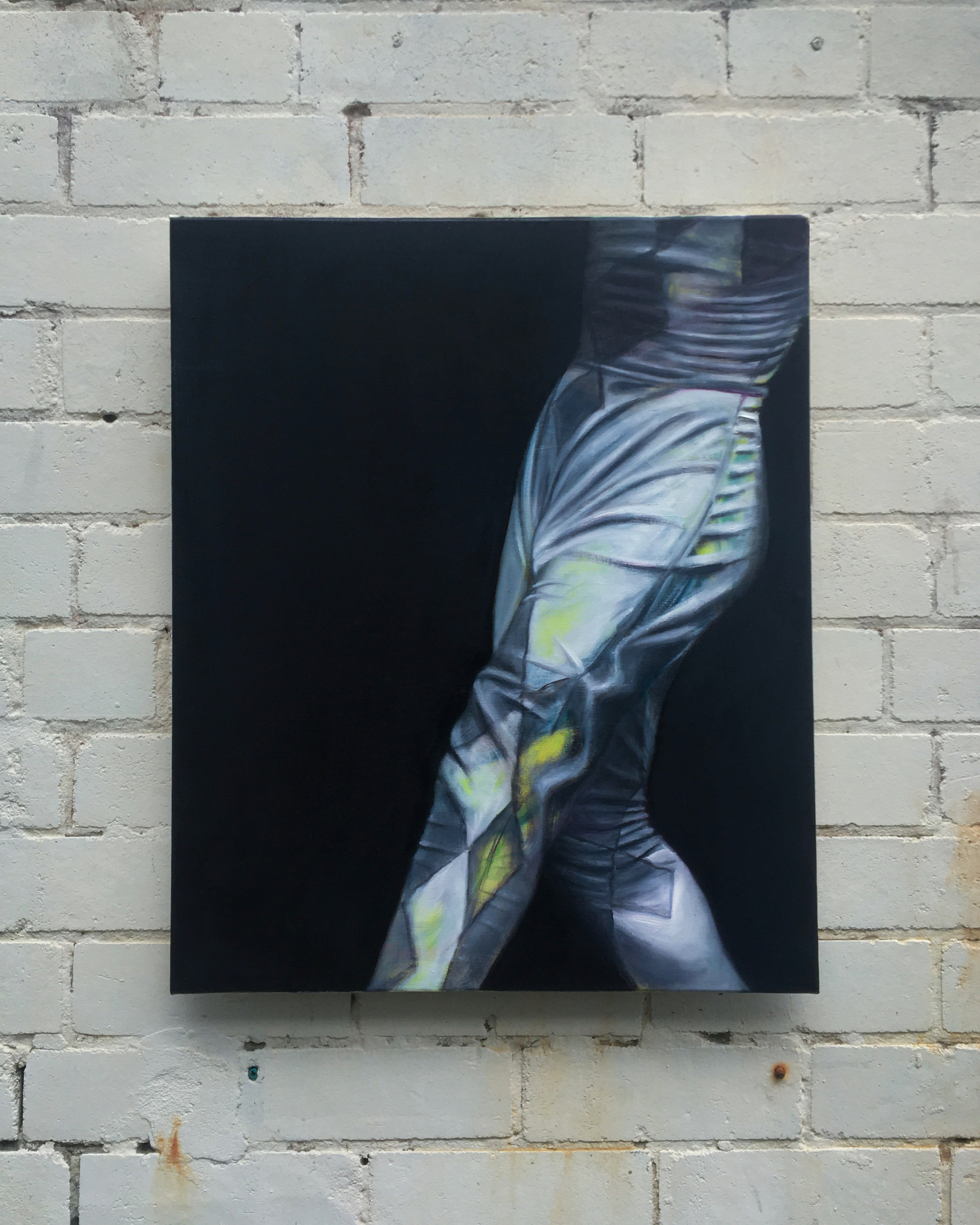 Sleepwalker, oil on canvas