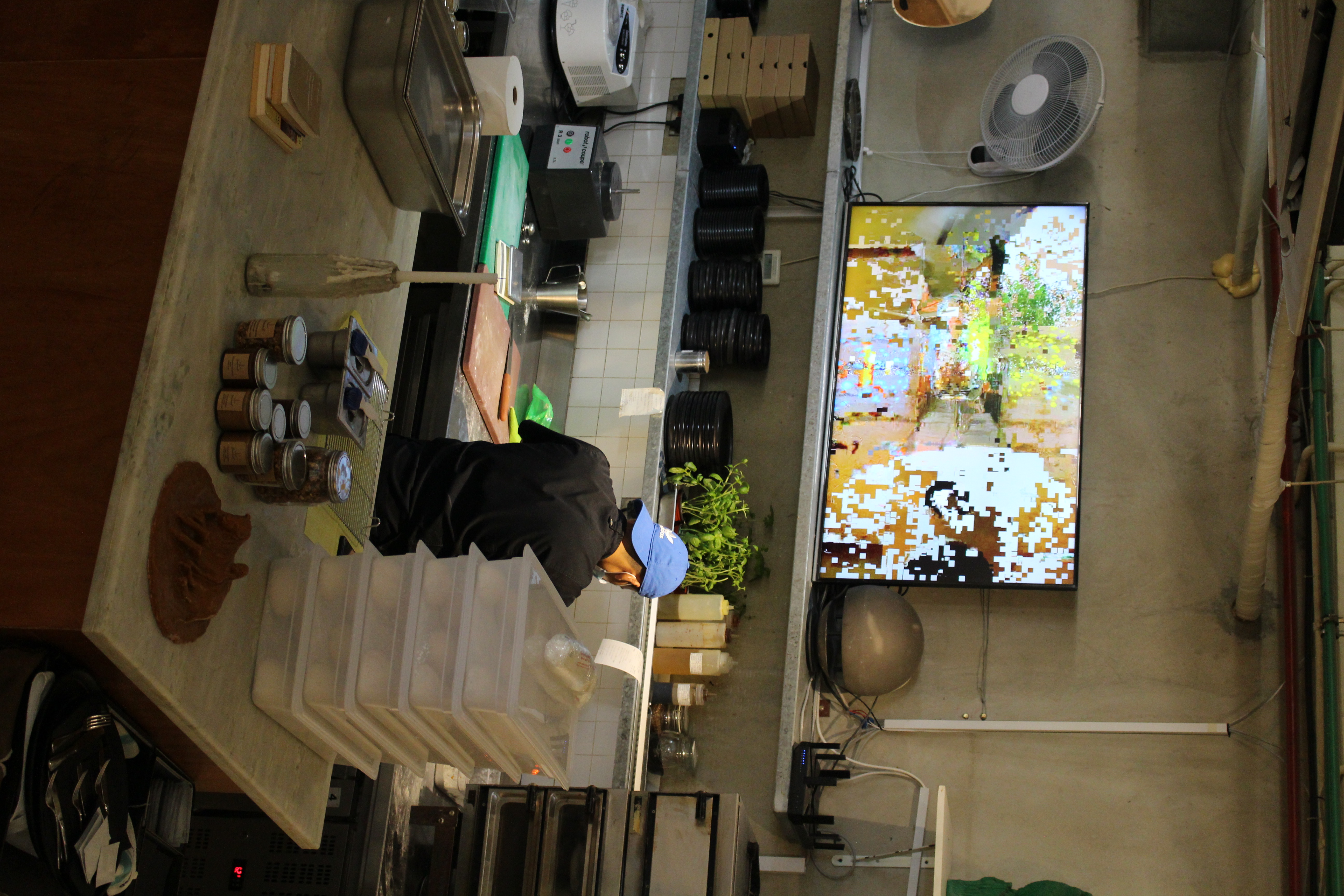 Install view, video by Aliyah Alawadhi