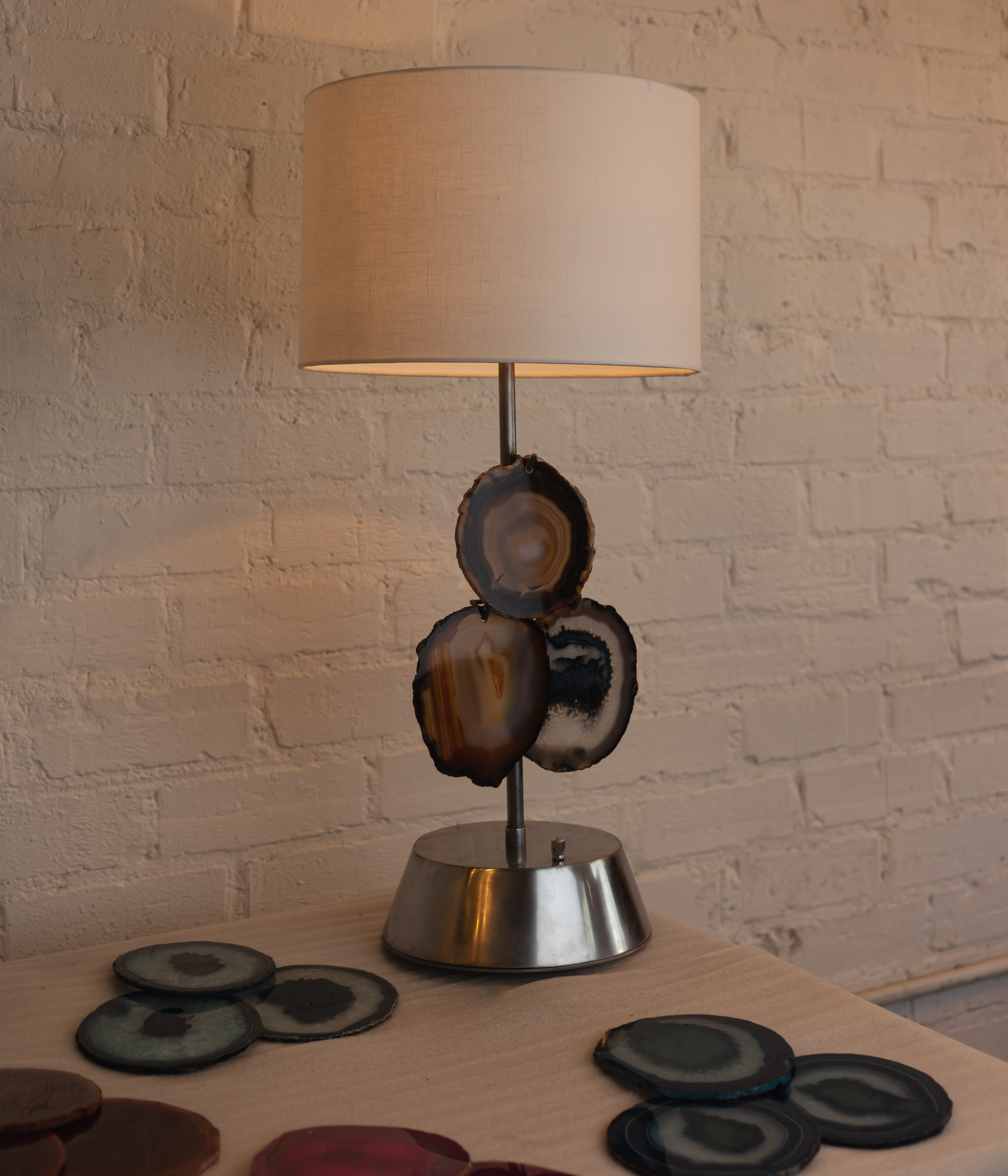 Tercet Table Lamp early prototype (raw fitting)