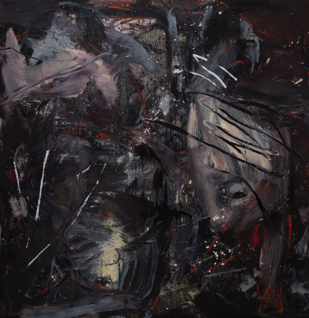 Snuff 2022 Oil on canvas 205x200 cm 