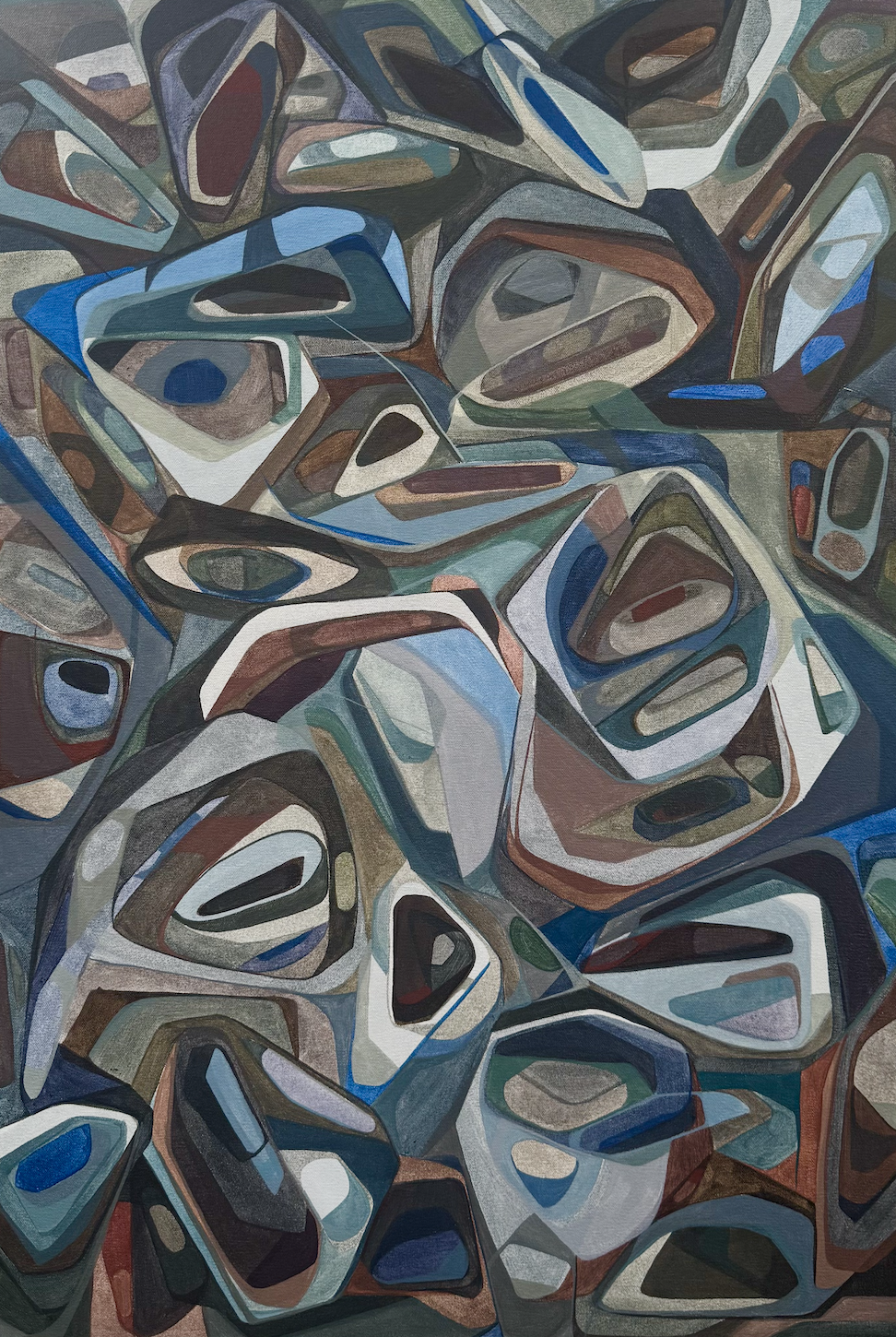 "Combination tactic" 24x36 Acrylic on canvas