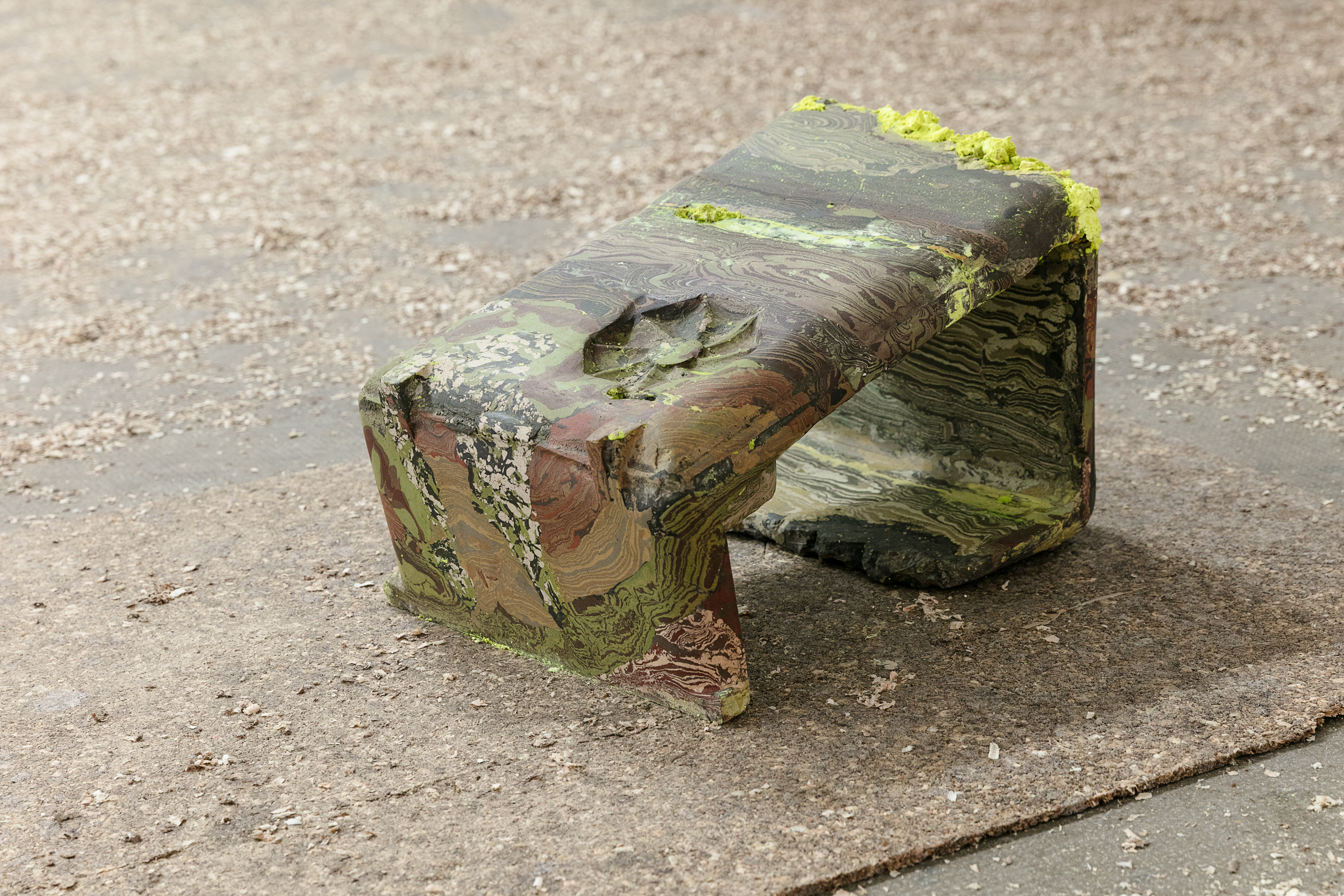 Lost Ends (w/ Eve Chabanon), 2018. Installation view