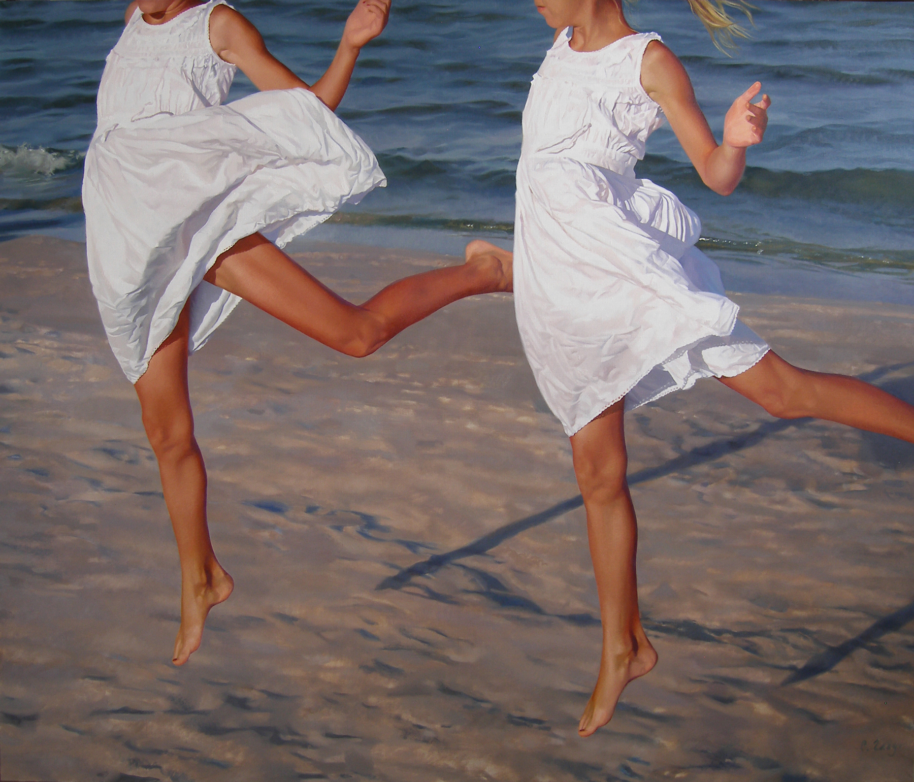 At once, 2015, oil on canvas, 170 × 200 cm