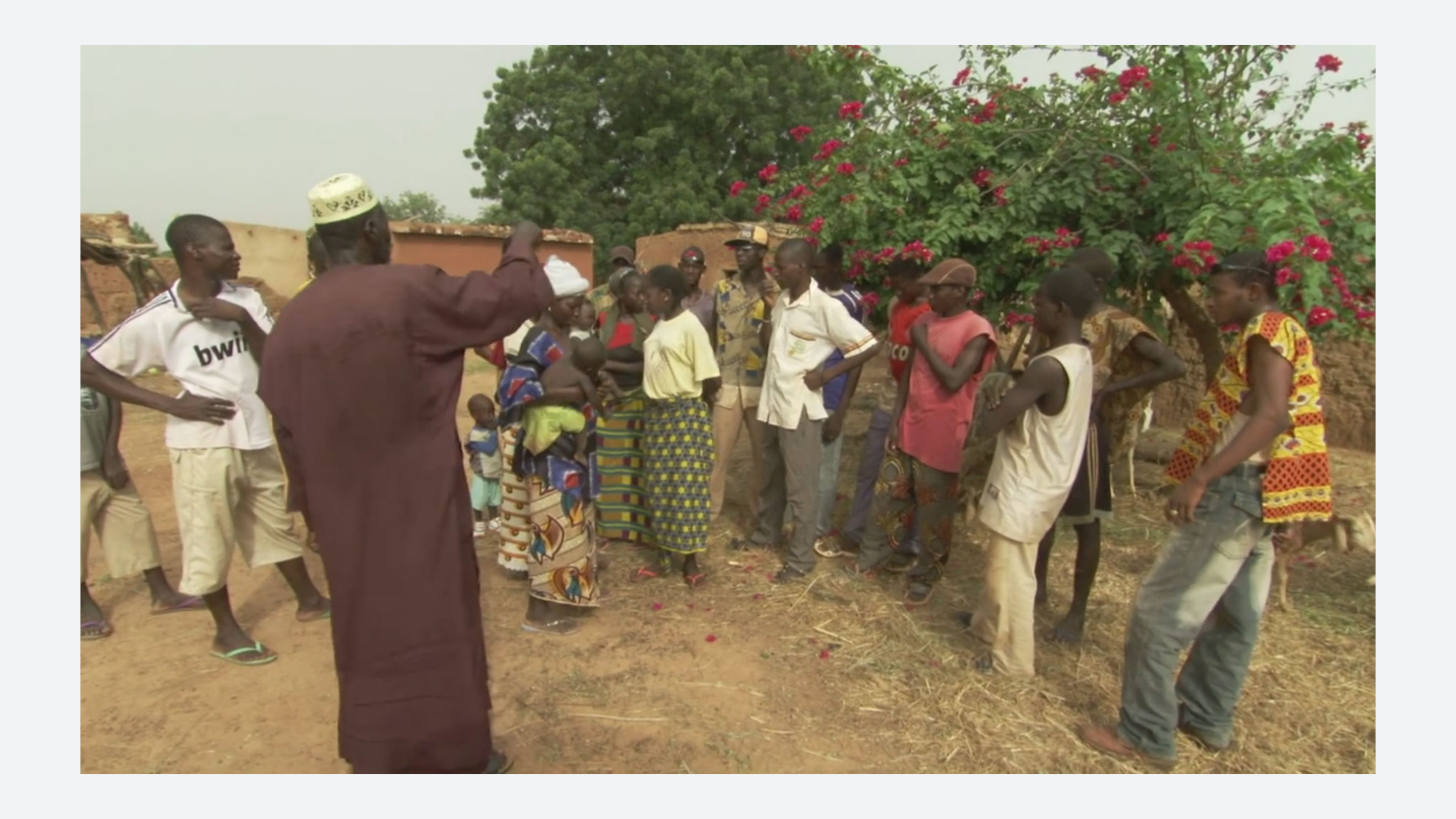 Fig. 29. View of Sawadogo’s village on the outskirts of Ouahigouya, the third largest city in Burkina Faso. Source: The Man Who Stopped the Desert, directed by Mark Dodd (2010; Burkina Faso:1080 Film & Television)