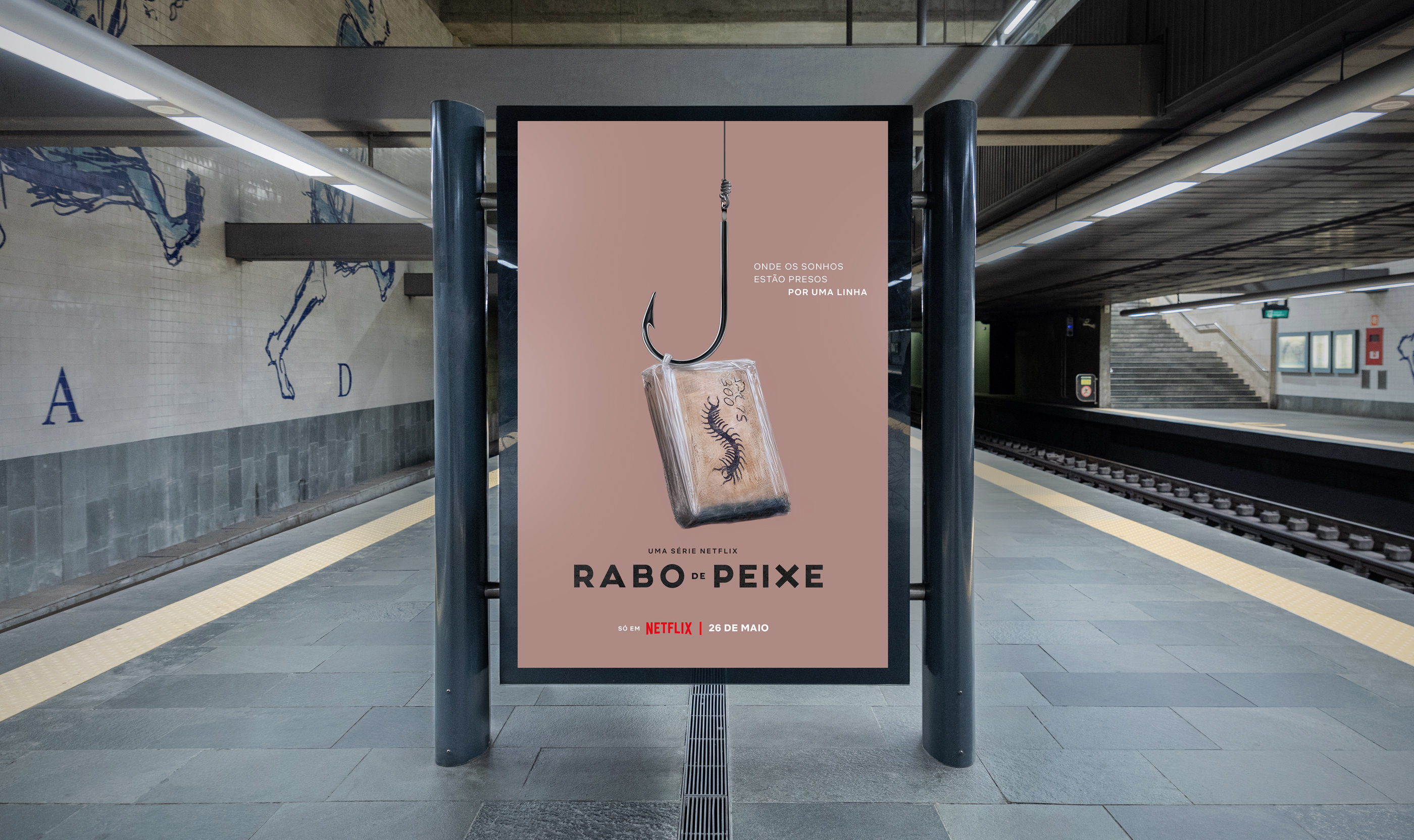 Direção de Arte e Storytelling Visual — Projeto Rabo de Peixe Netflix, ideation, design, photography, Creative Director, Art director