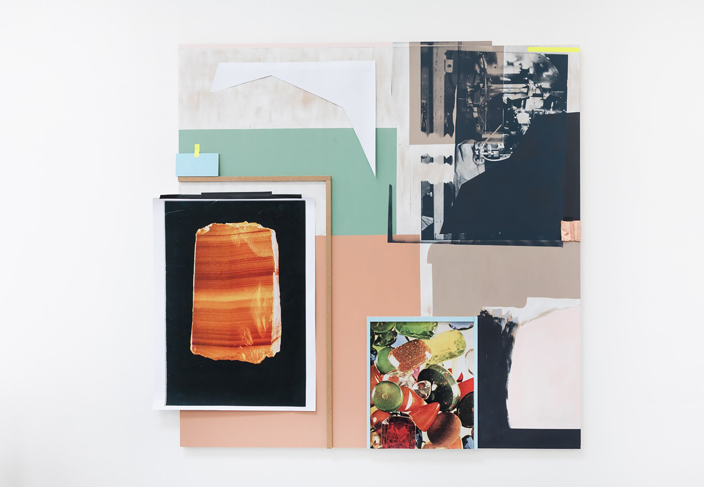 Fran Gordon 'Skin on skin on strata' 2017.
