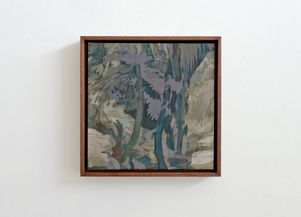 Grey One, 10 x 10," 2015