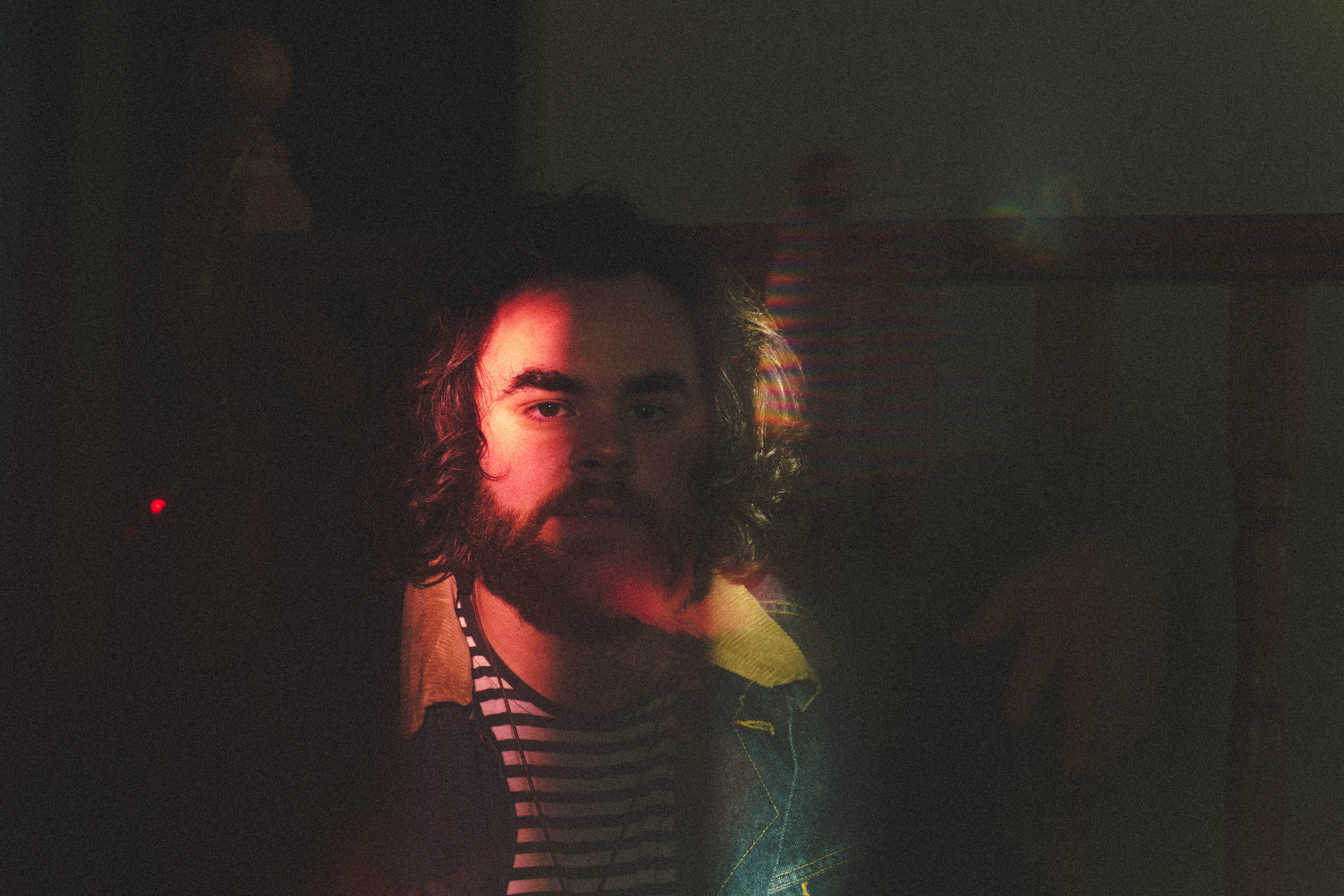 Sam White in Ōtautahi, photographed by Ella Waswo