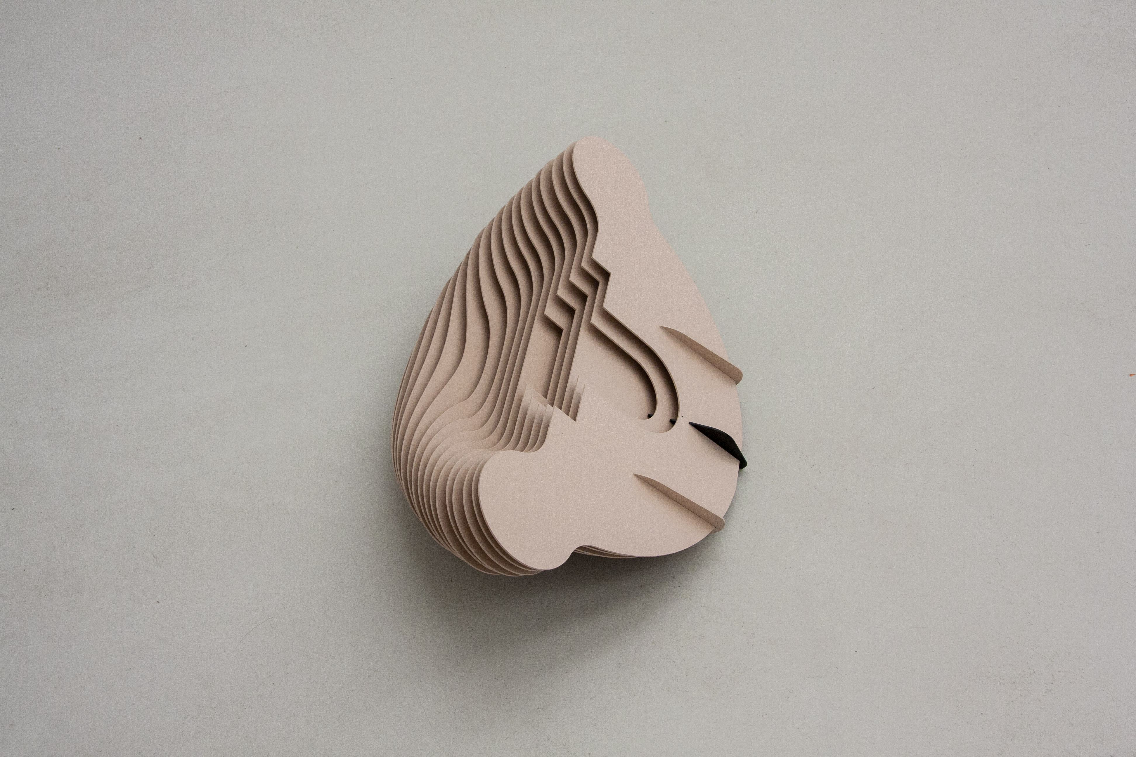 Amba Sayal-Bennett, Silt, 2022, Powdercoated Mild Steel, 38 x 60 x 23 cm, (ASB-010322)