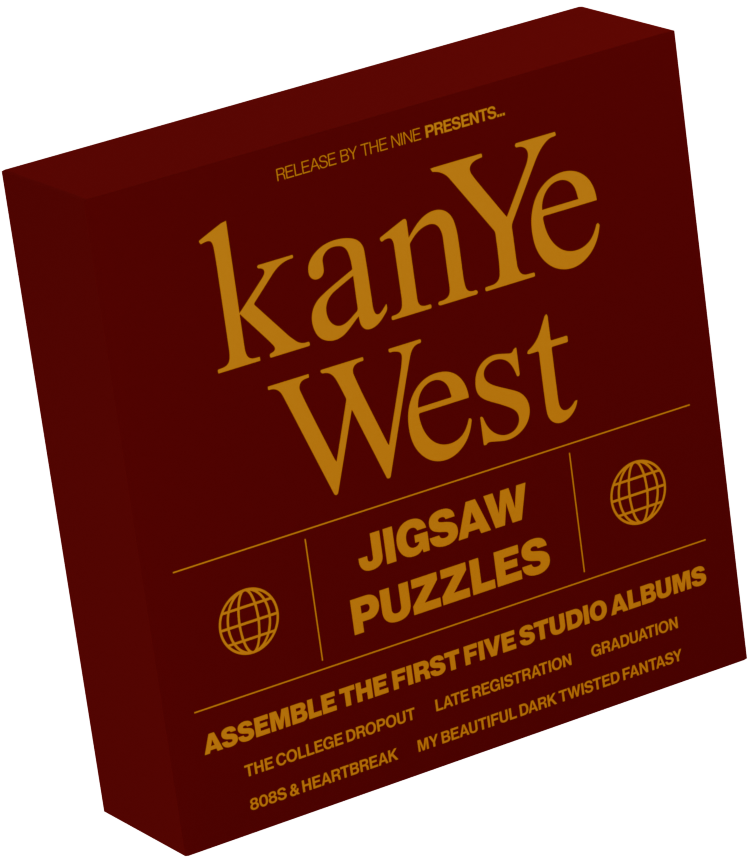 KANYE WEST PUZZLE BUNDLE - RELEASE BY THE NINE