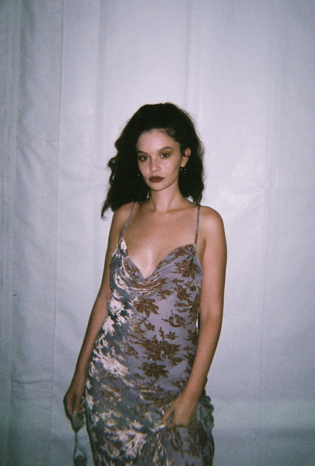 Sabrina Claudio backstage at Good Vibes Festival