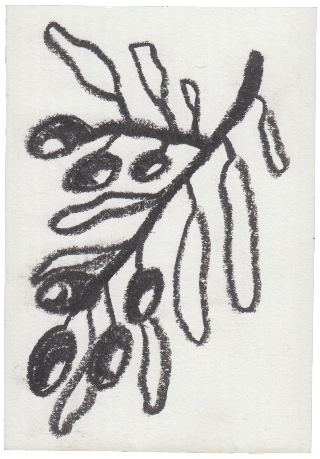 Oil Pastel Illustration