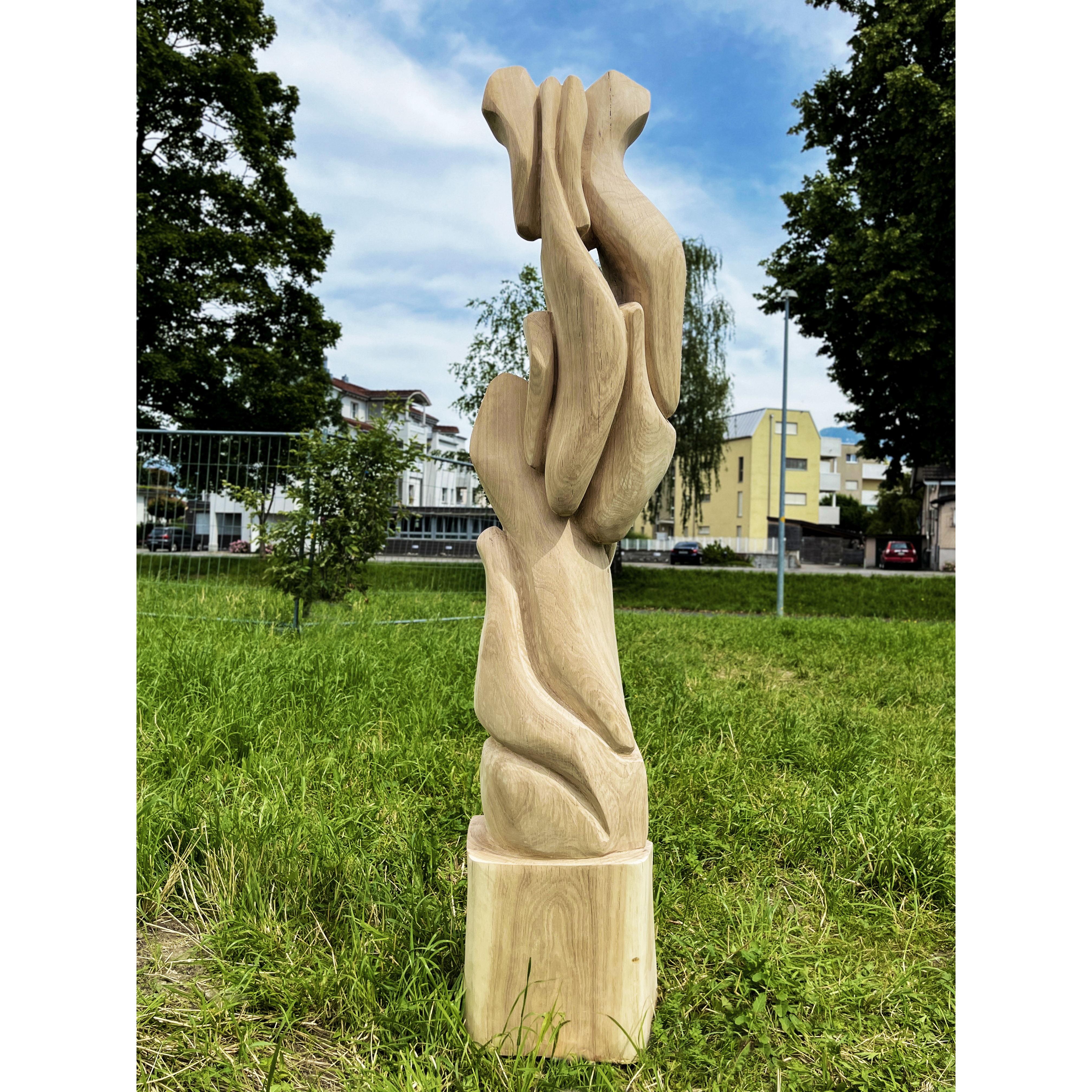 2024/Makro und Mikro-Der Tanz Der Natur/Wood - (Sold)