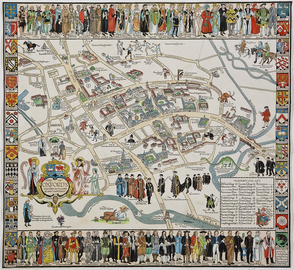 Maps of Oxford's History — + Other Cartographies