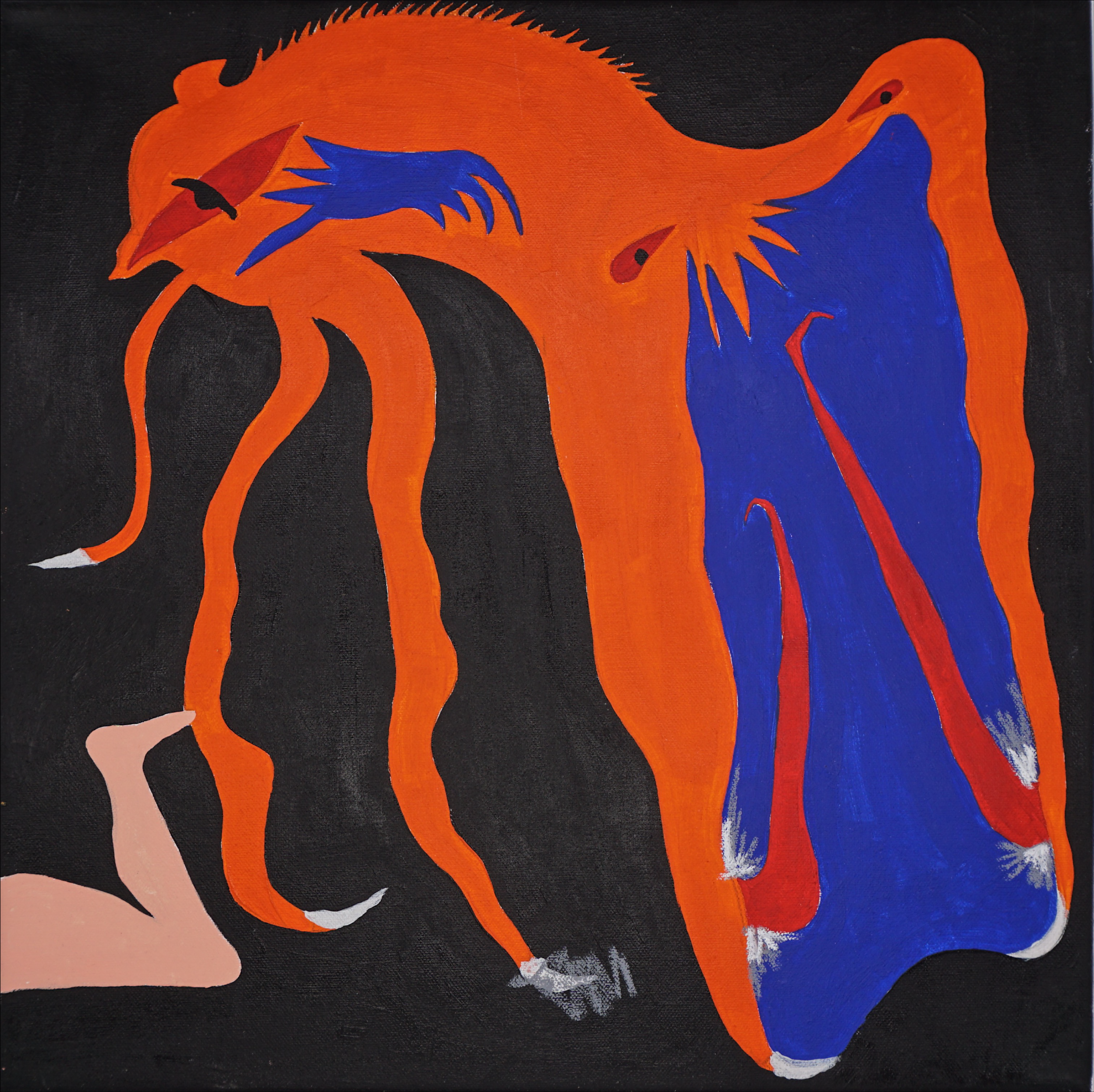 Monster 40*40 cm Acrylic on Canvas Jun. 2022