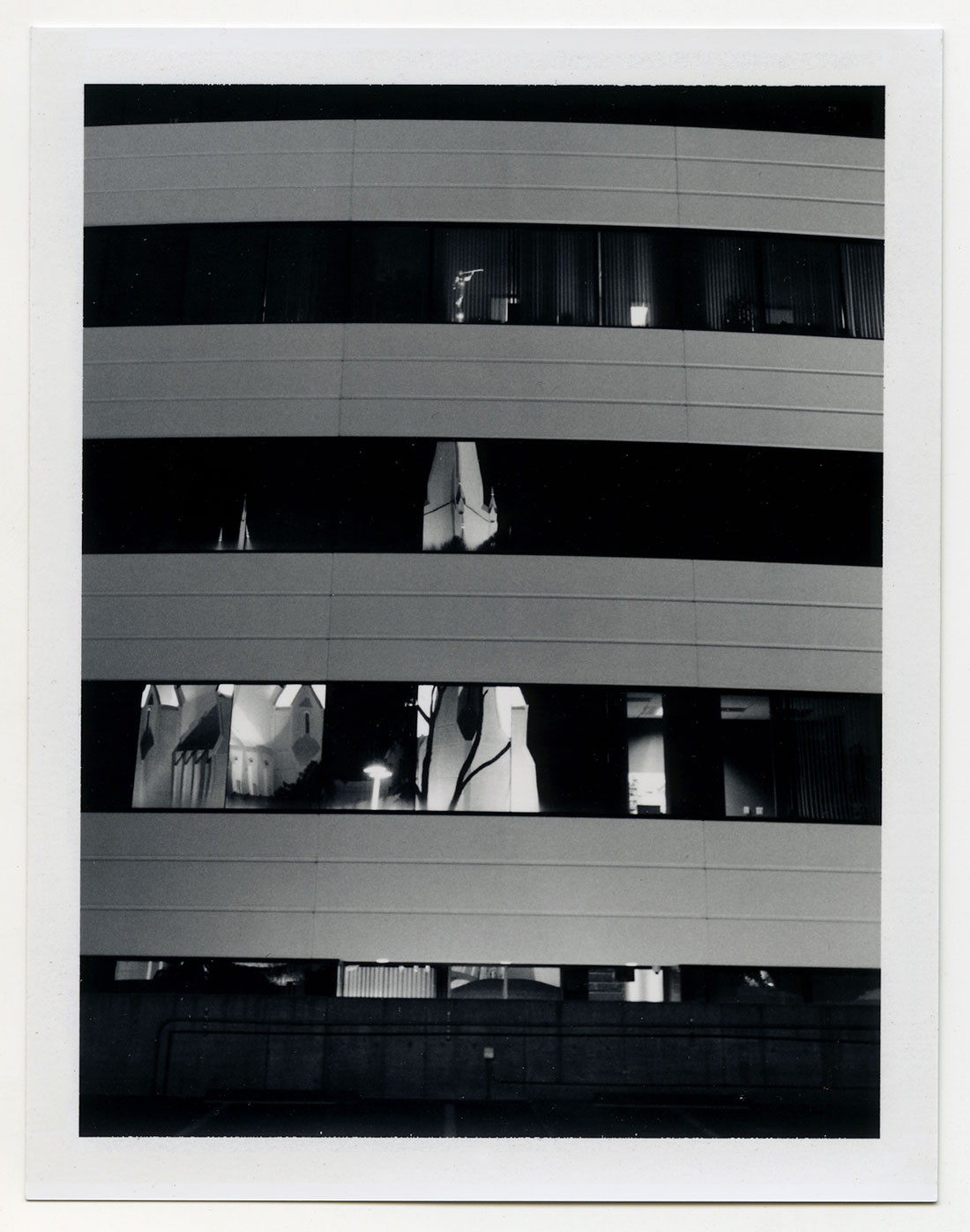 Reflection of Mormon Temple, 2012