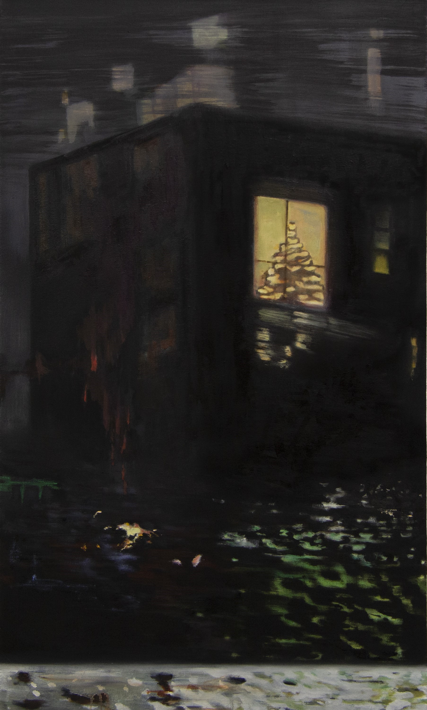 2025,oil on canvas,65*100cm