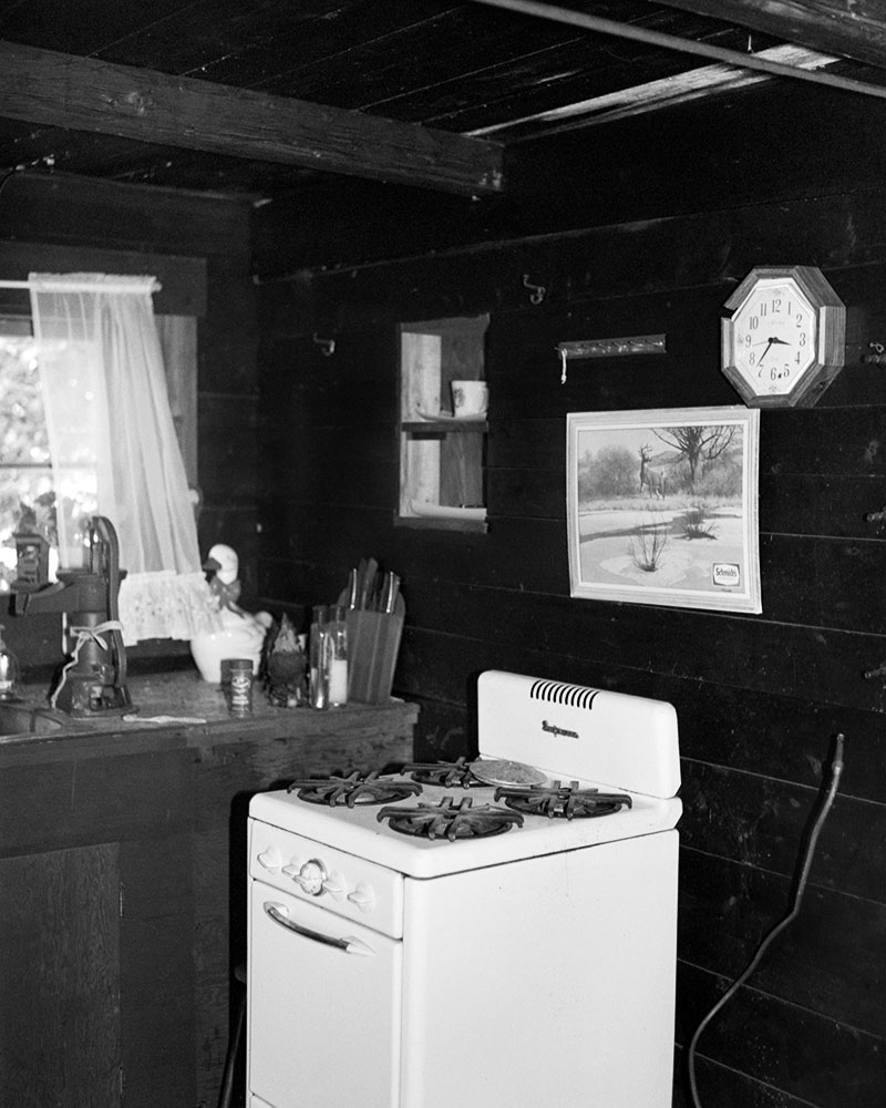 Kitchen Corner, 2021. Archival Inkjet Print, walnut frame. 16x20&rdquo;