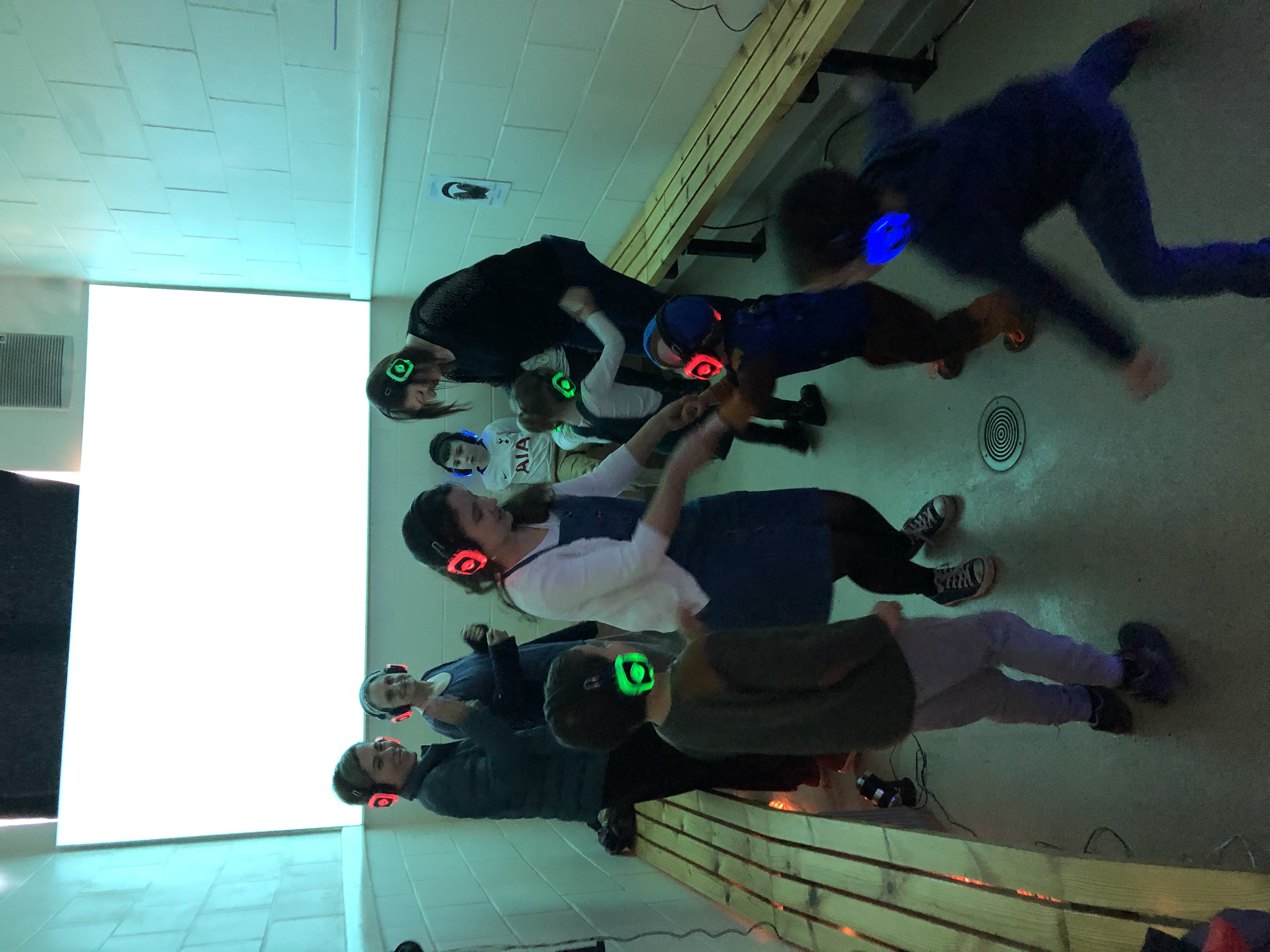 Silent Disco- Meeting Ground community work 2020.