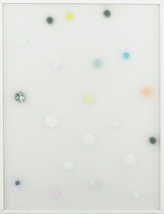  Inaperçus [pollen] (détail), 2016technique mixte, 67 x 42 cmcrédit photo : Valérie Archeno