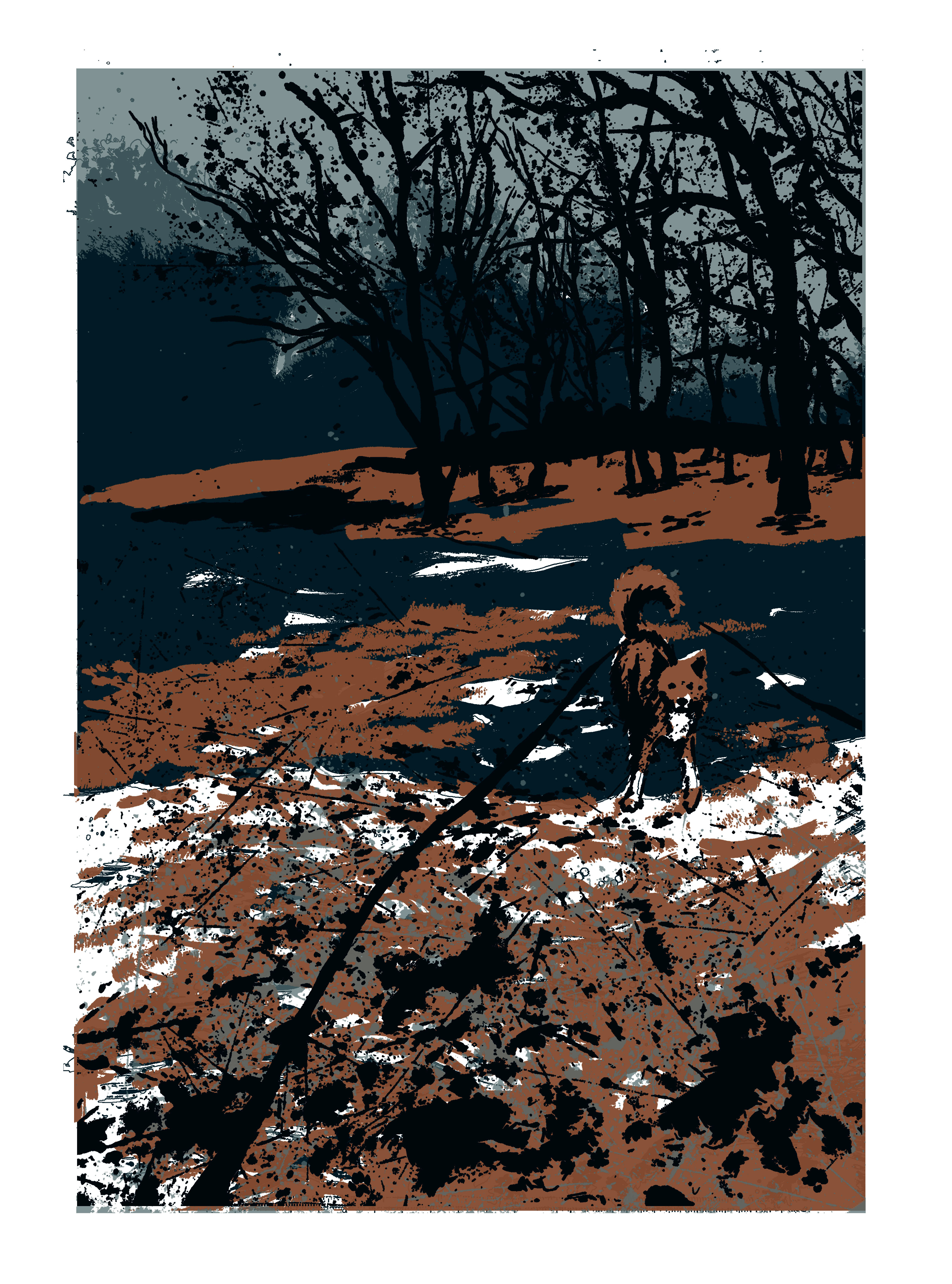 Mud Tracks (2), 2021