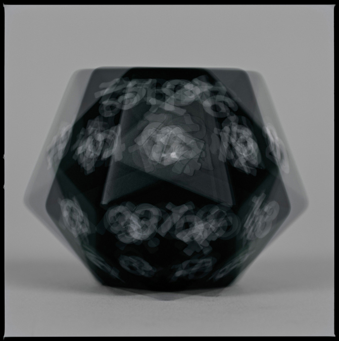 The Unconscious Observer #5 (Black)2014Chromogenic print, 32 x 32 inches