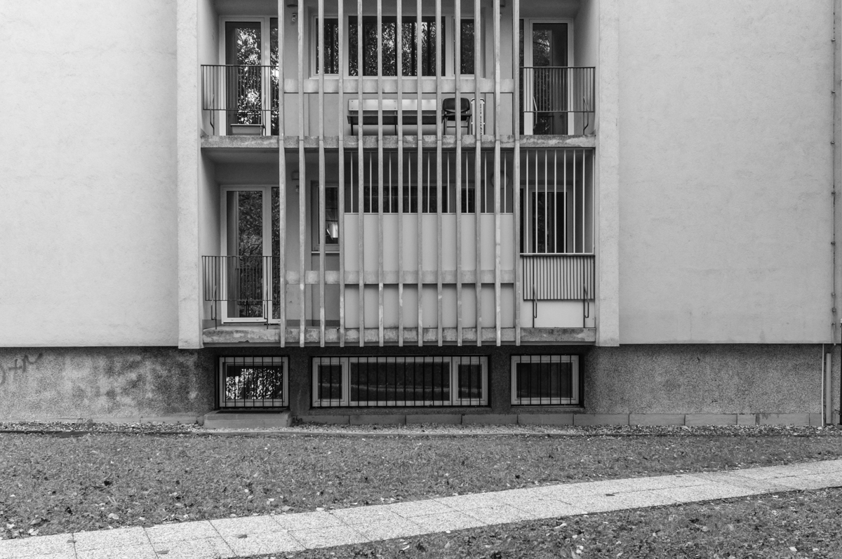 Dom 6, &scaron;tudentsko naselje v Rožni dolini, Ljubljana / 1961, Ivan &Scaron;trukelj