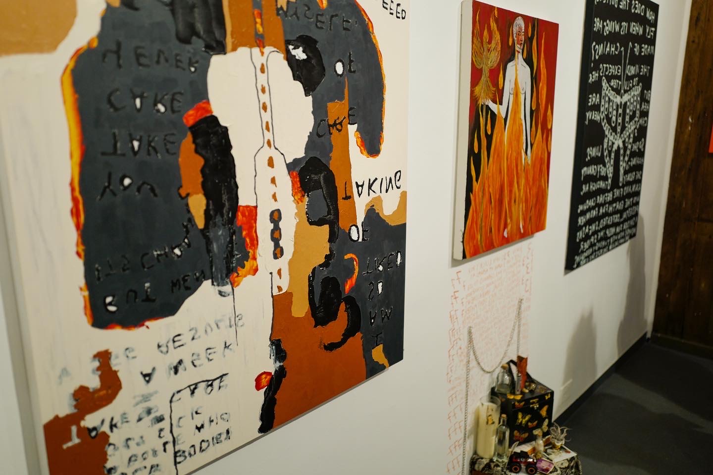 Ann Haley, HEAVY METAL; heartburn, The Front, New Orleans, LA, 2022. Photo by Casey Joiner.