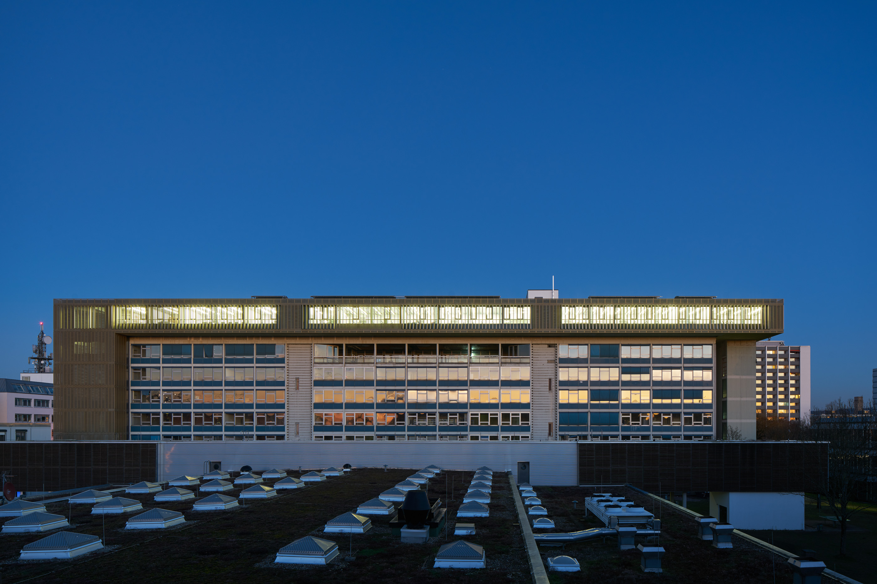 Aufstockung Heinrich Hertz Schule. Kunde: Karlsruhe / Heid & Heid.