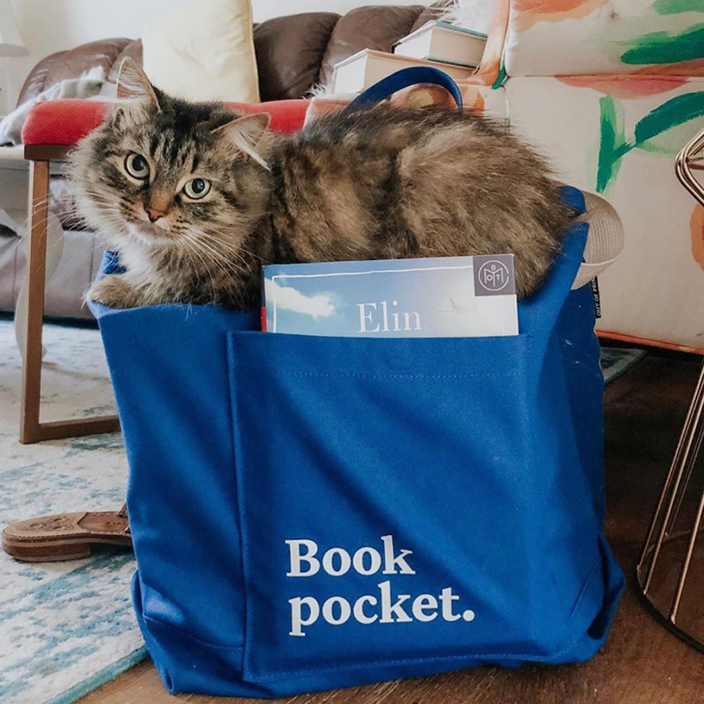 Book of discount the month tote