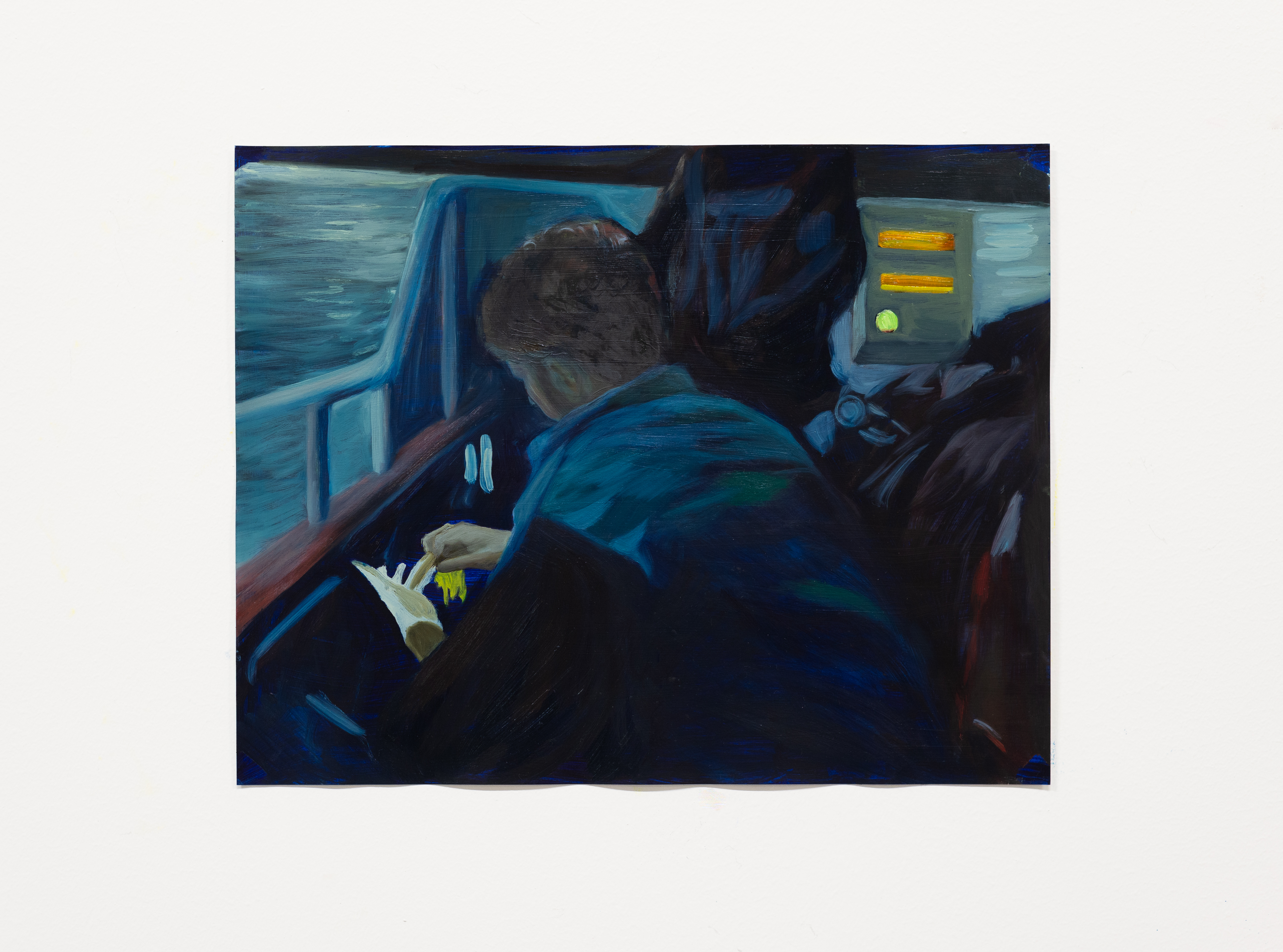 Milan putting on gloves