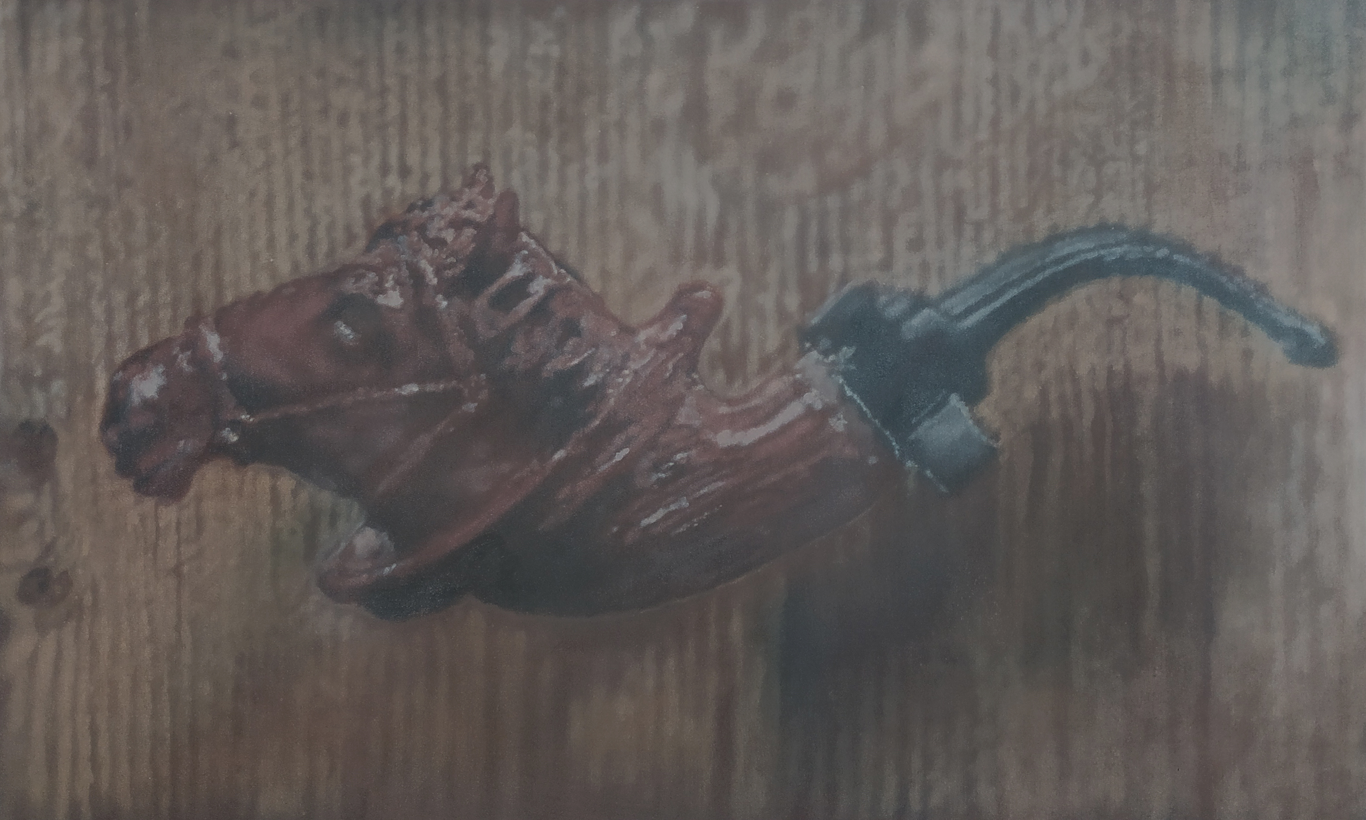 that´s totally a pipe, 2021, acrylic on canvas, 66 x 110 x 2,5 cm