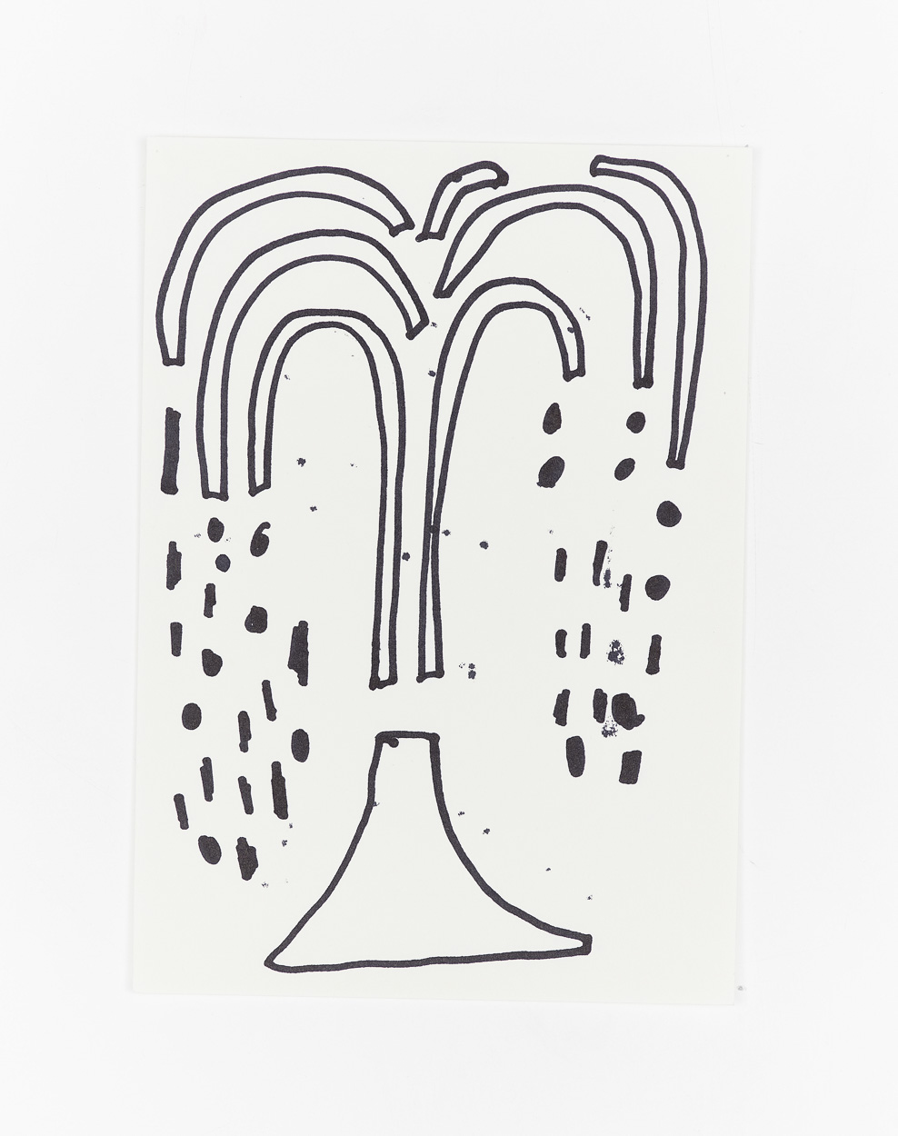 Untitled, 2020. marker on paper. 26cm x 18cm