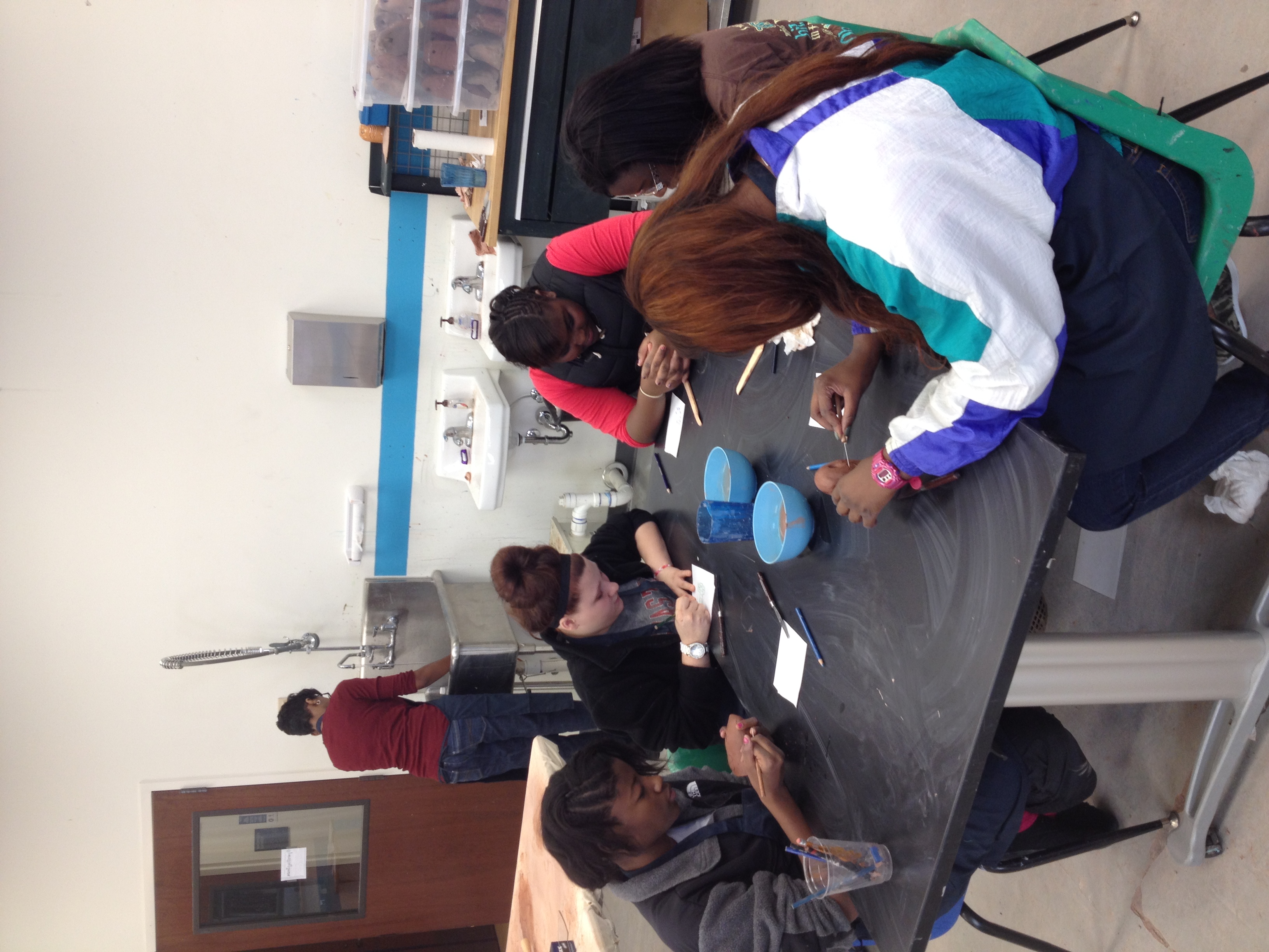 groups of college students would hang out and work on the assembly line