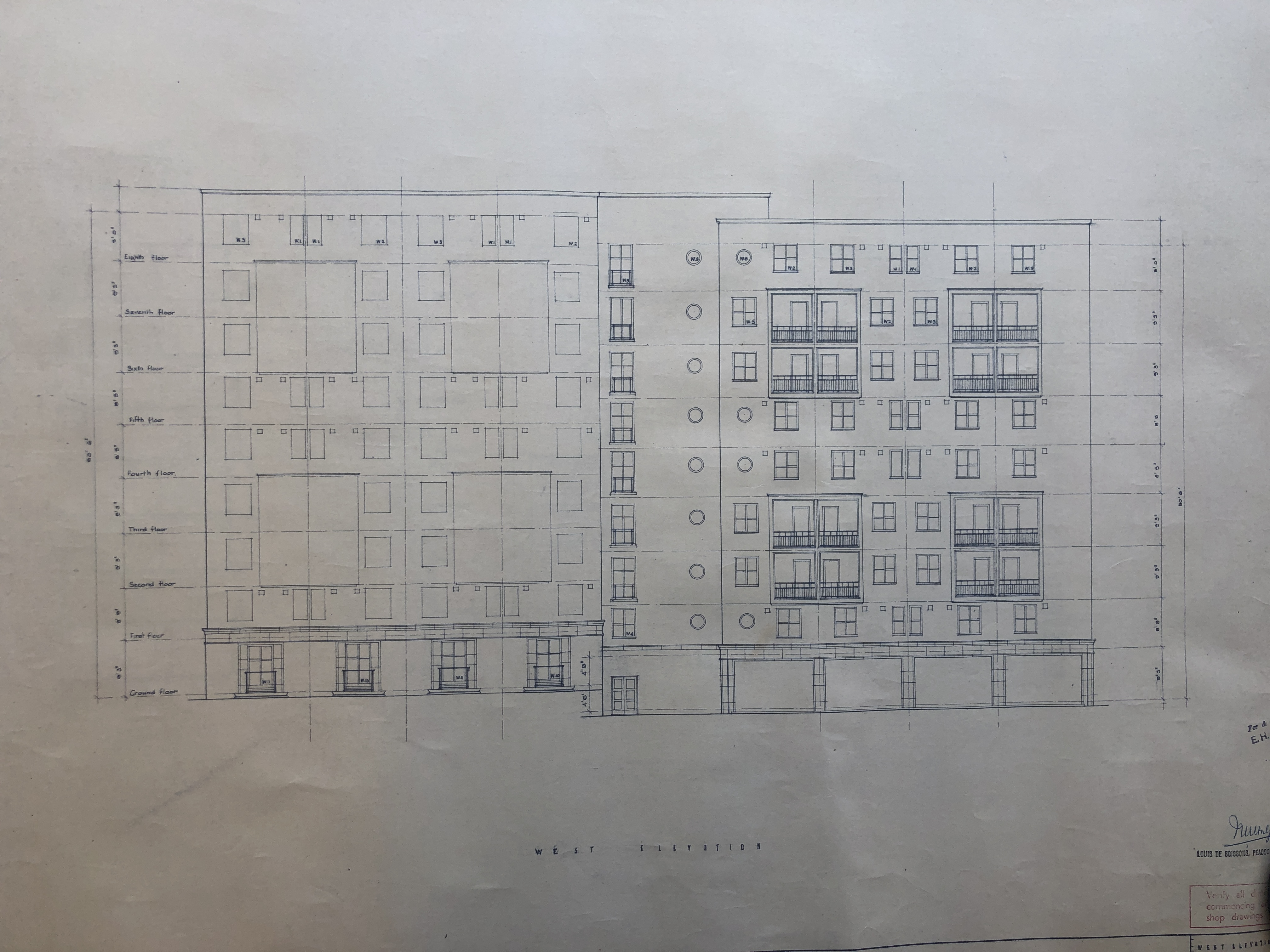 (40) Langhorne West Elevation