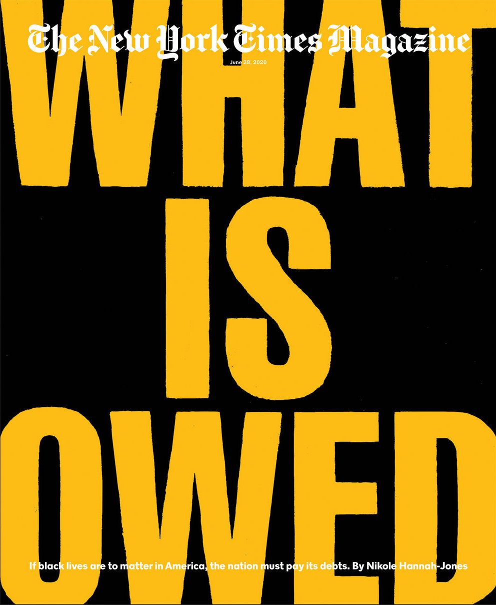 2020, by Nikole Hannah-Jones. Published by The New York Times