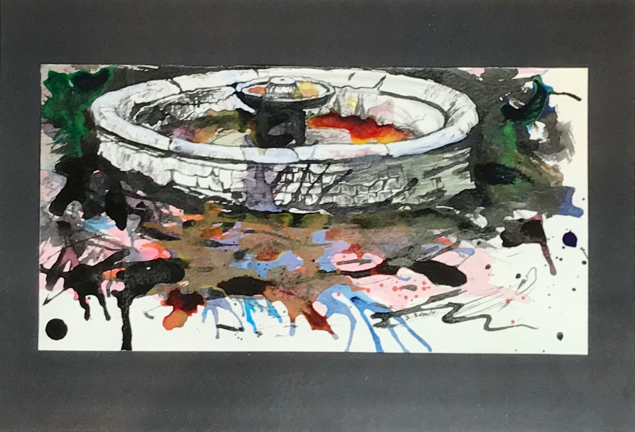 Splatter Fountain by Zoë Roberts