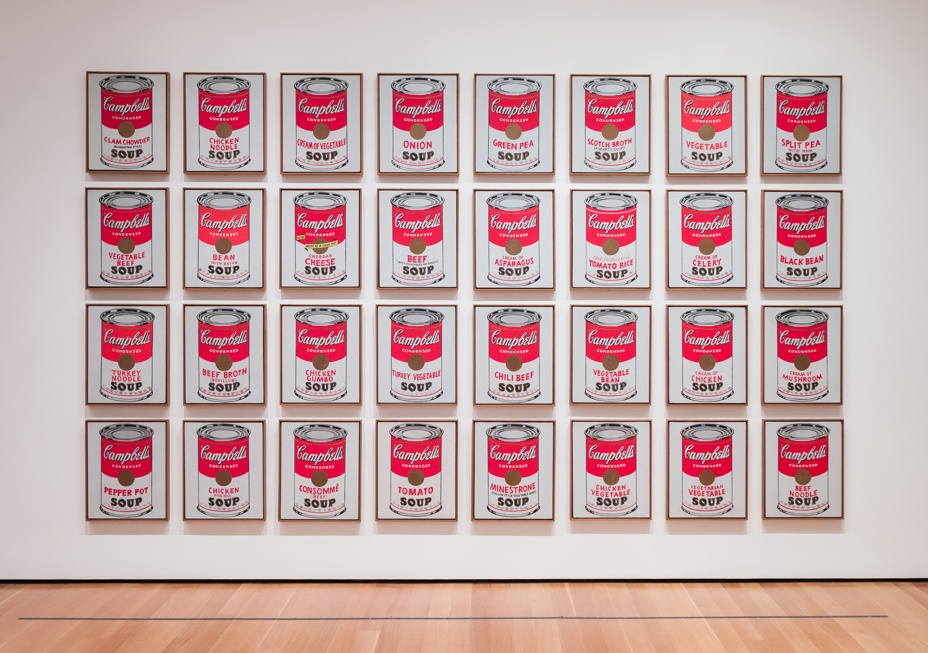 Andy Warhol, Campbell's Soup Cans 1962