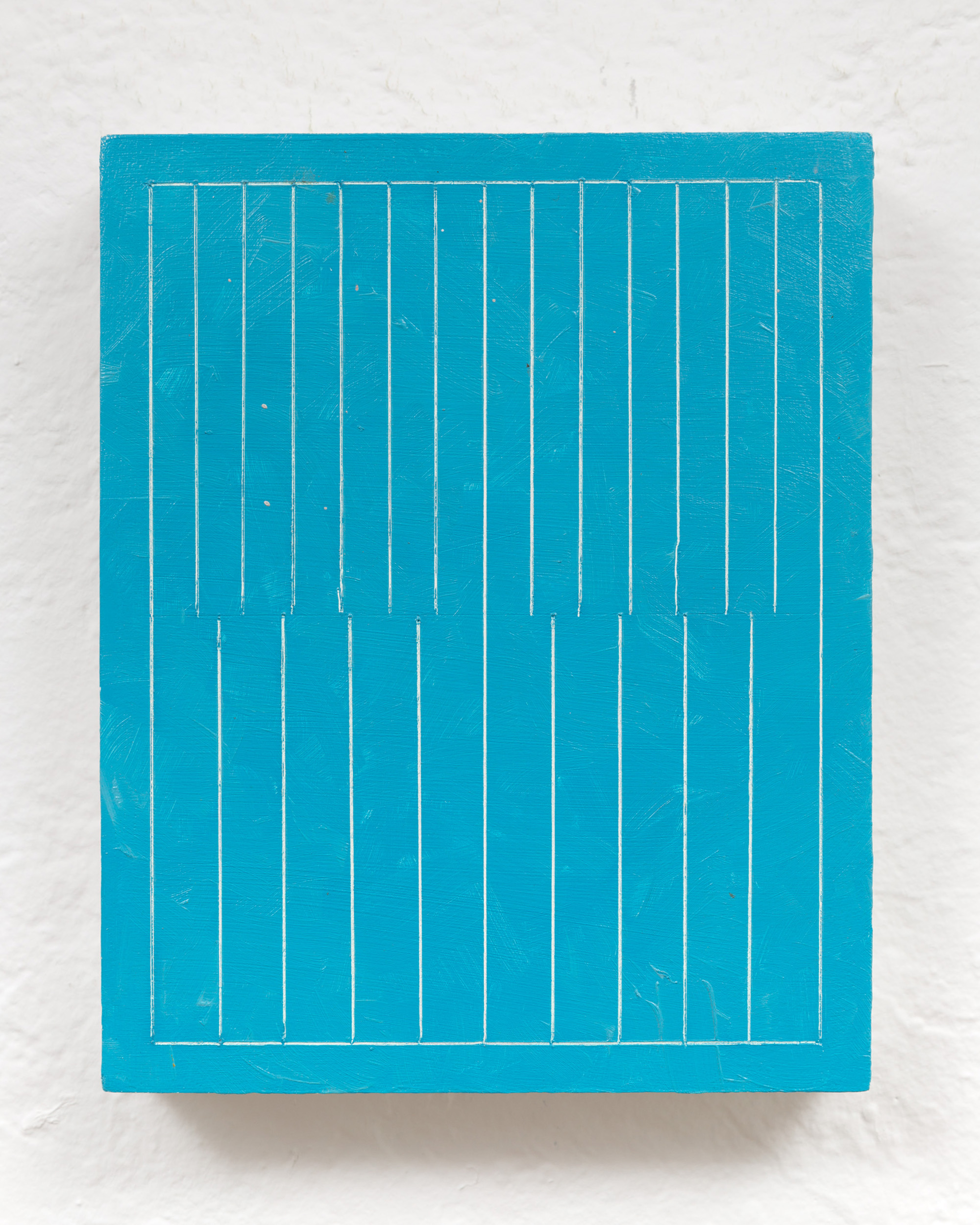 "Line 09" oil on wood, 10 x 8 in., 2014