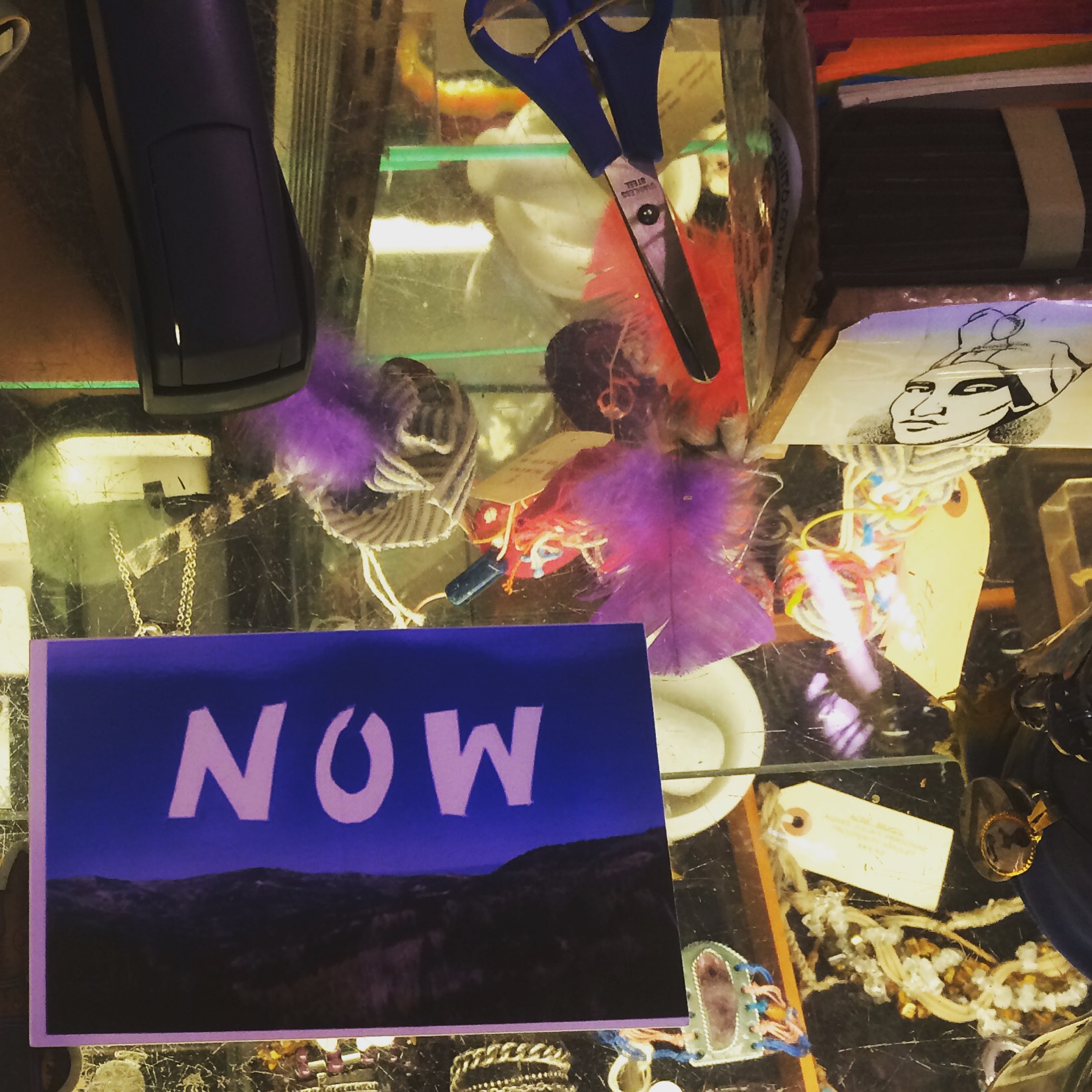 Years ago Annie went into a spiritual / voodoo shop in New Orleans and bought a tarot deck that helped her work through her cancer and inspired one of my favorite artworks, the people's tarot deck, a contemporary, feminist, progressive update on the traditional tarot deck. It was so special to be able to drop this card off at the official Marie Laveau house of voodoo in New Orleans. I spoke with the people who work there about Annie's story and this art project. They were moved and insisted that I place the card on the shrine to ms Laveau. Couldnt take a picture of it on the shrine because that's a big no no.