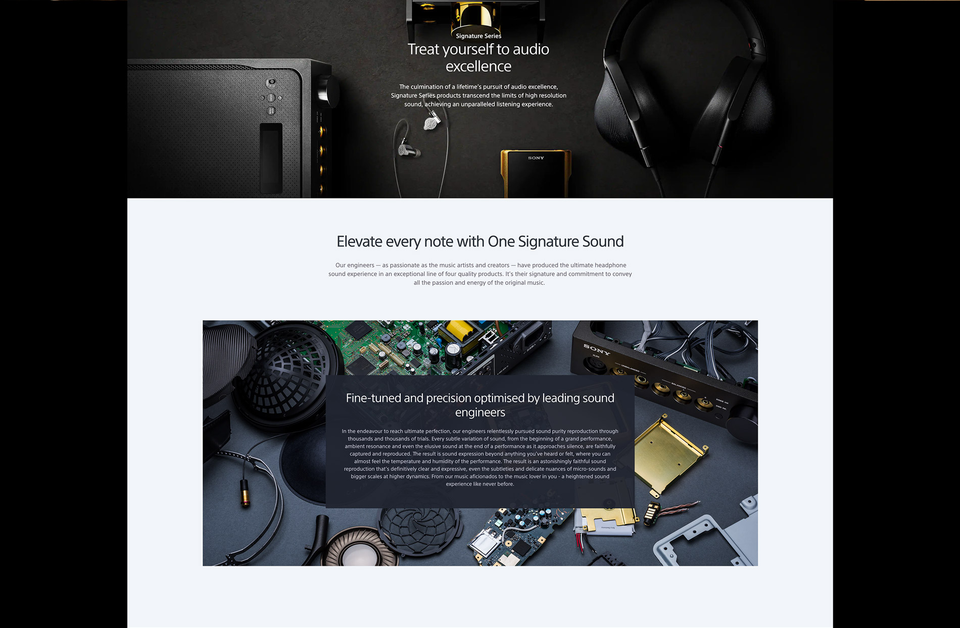 Screenshot: sony.co.uk