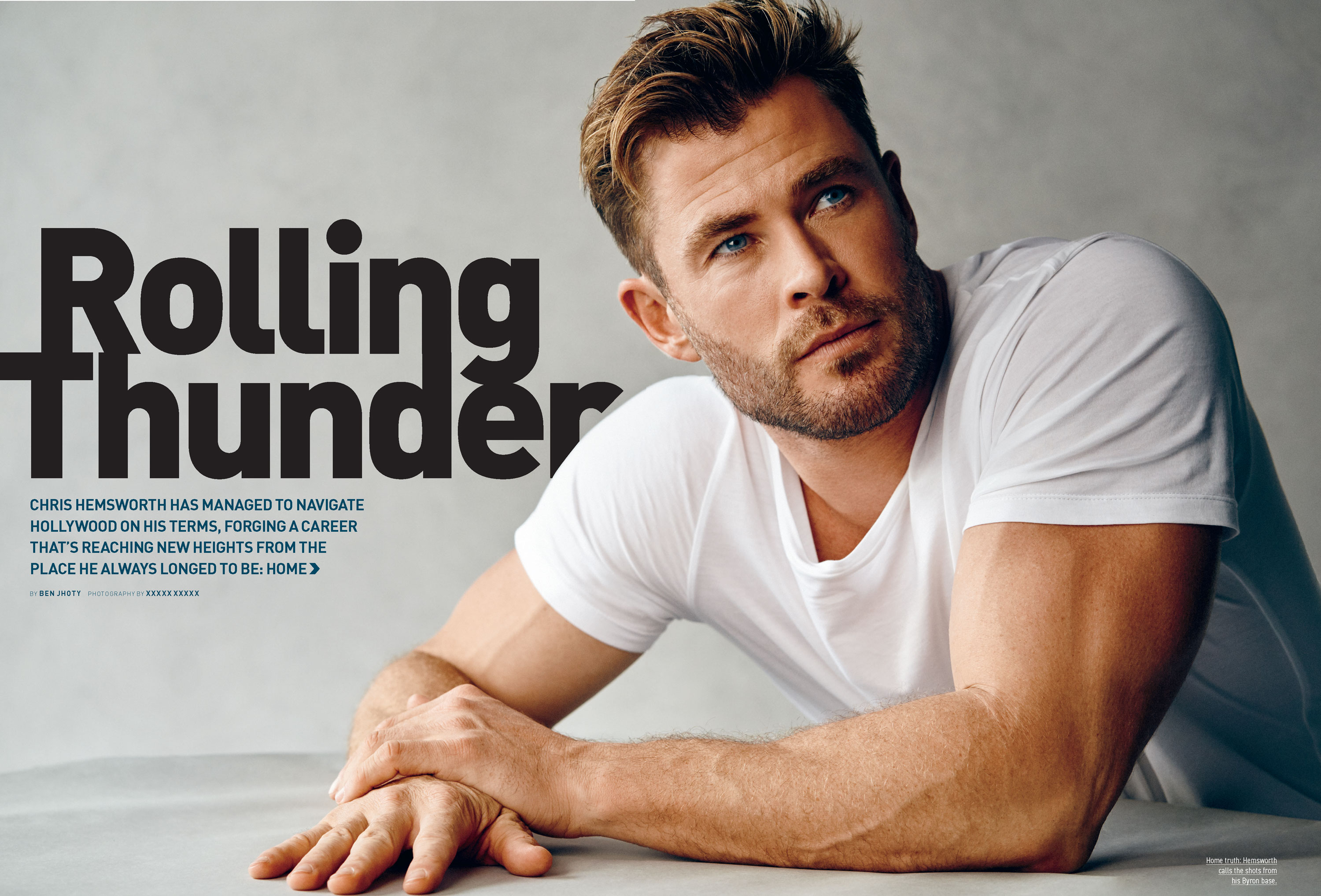 CHRIS HEMSWORTH - MENS HEALTH - RICHARD PANG