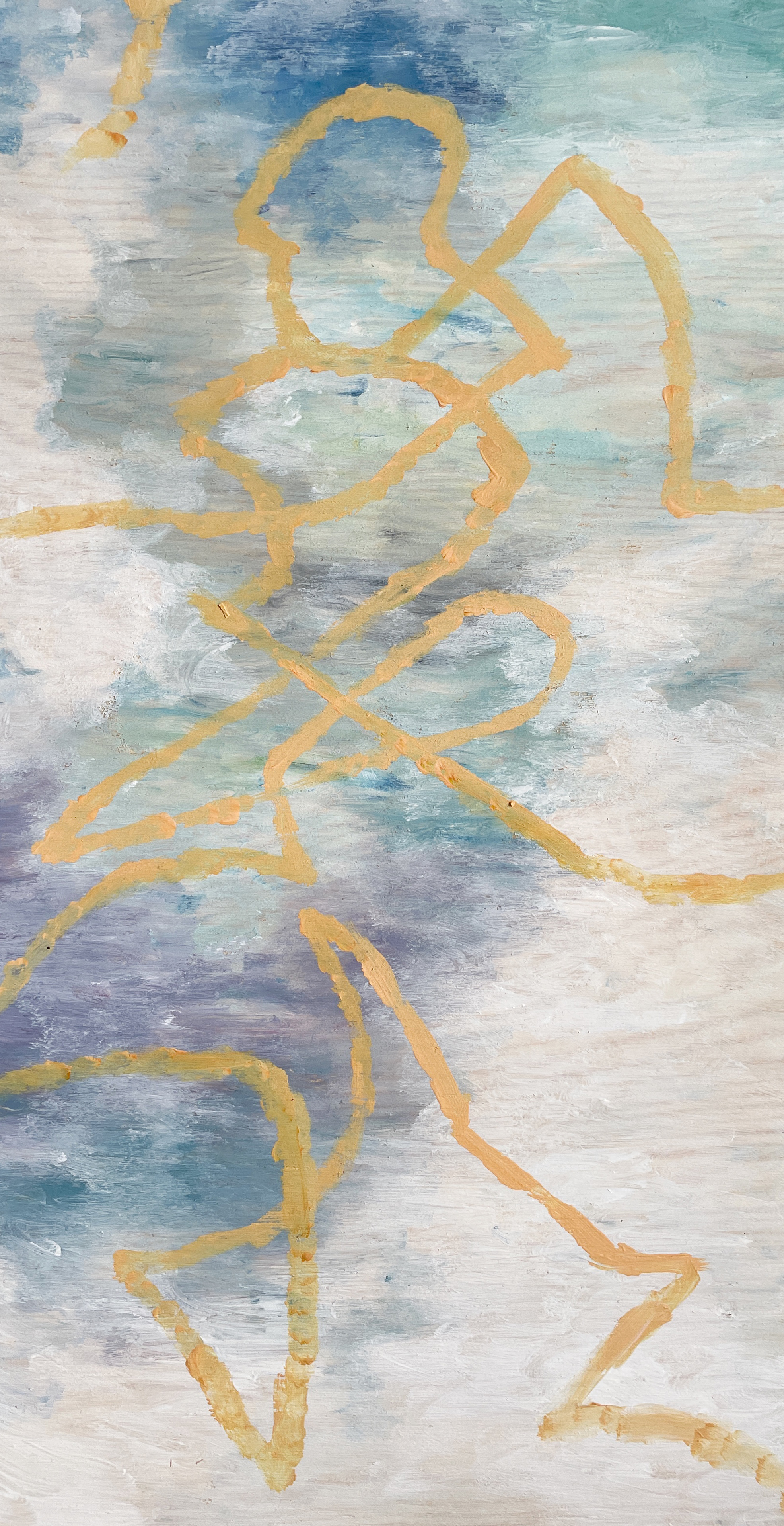 untitled, 2021, acrylic on wood