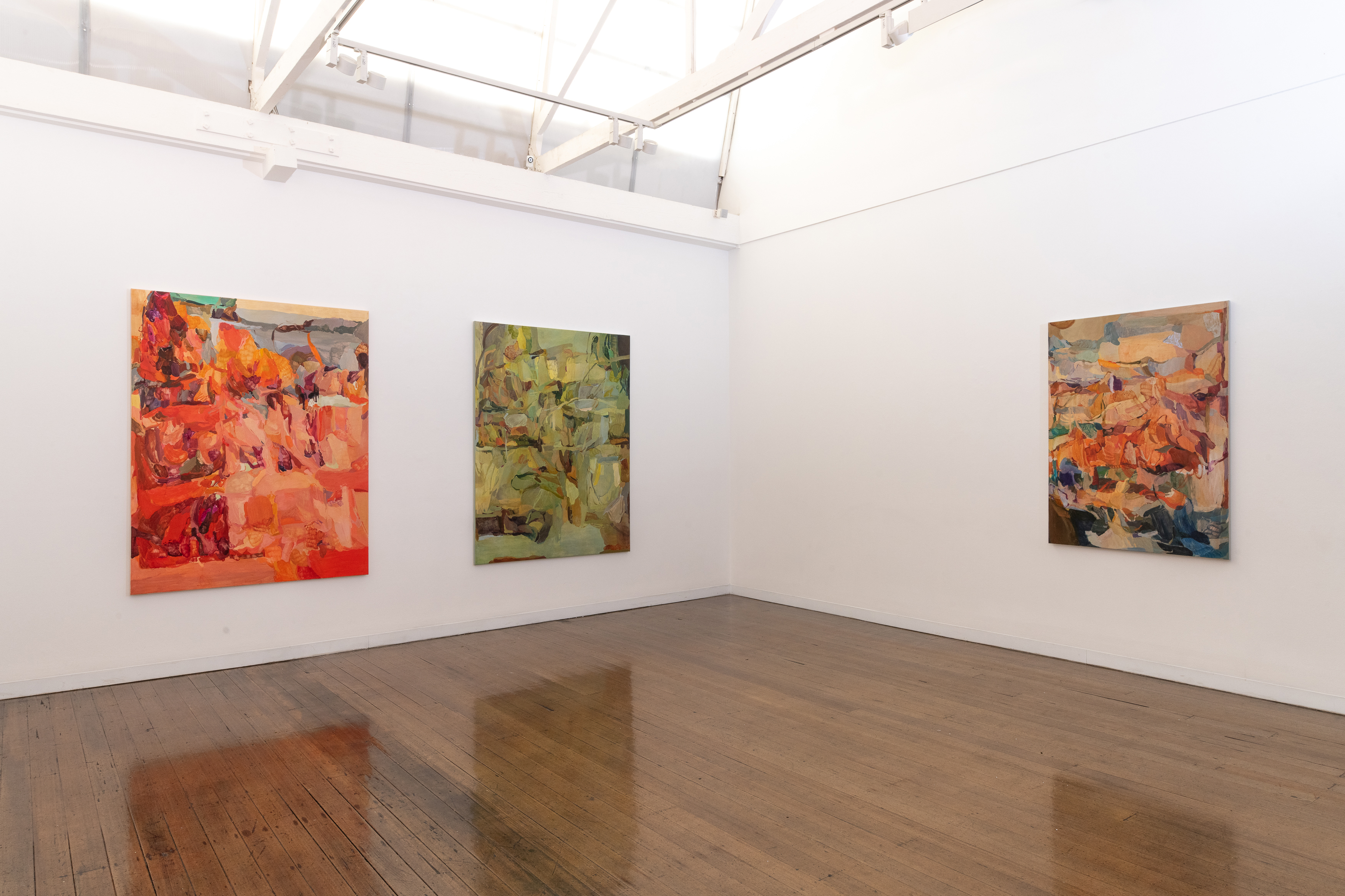 Installation shots: Looking back to see if they still look back at me, ARC ONE, 2024