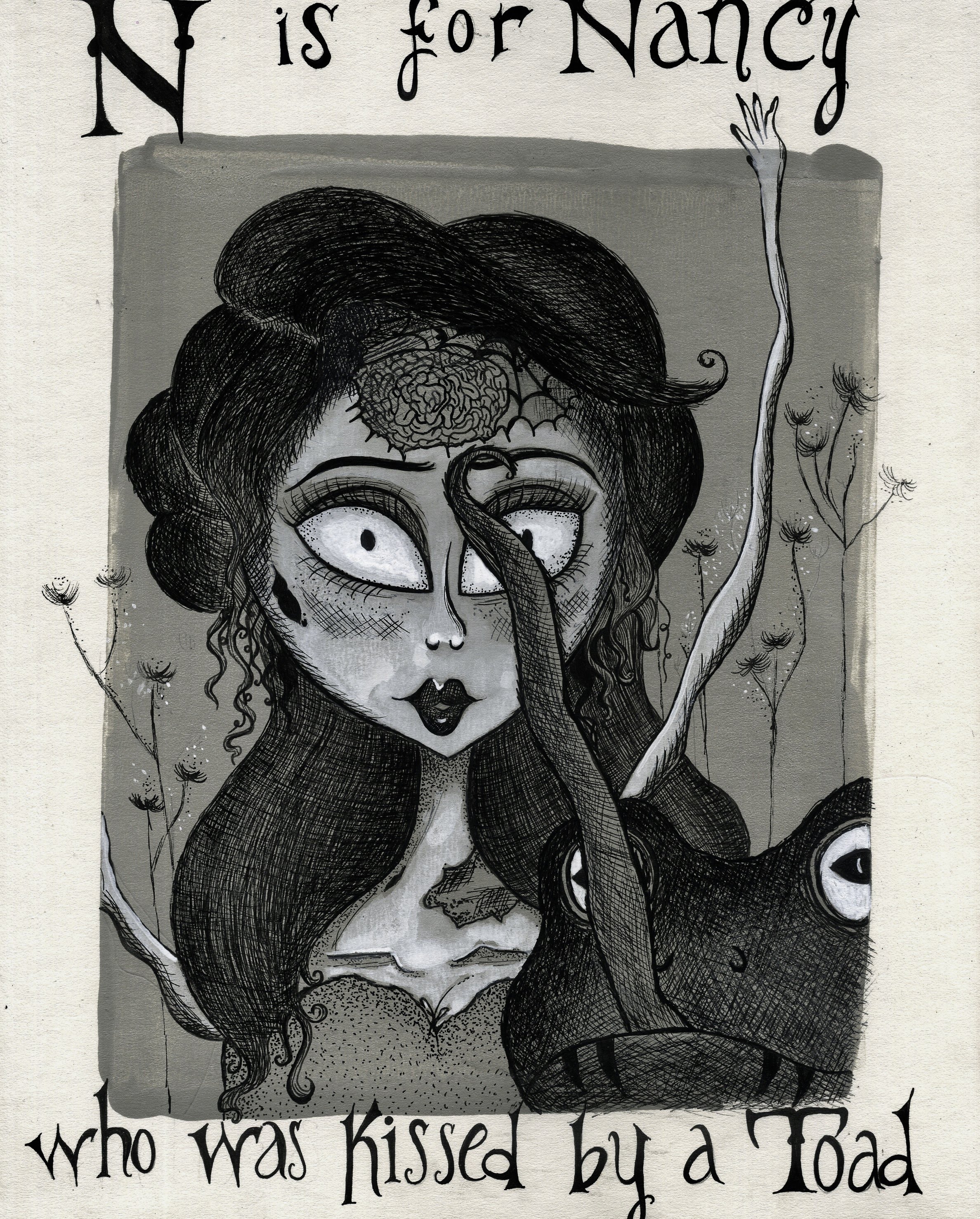 Spooky Calender - N is for Nancy