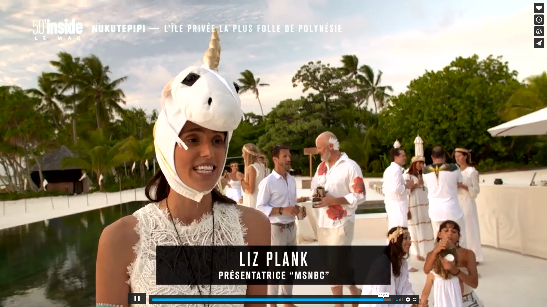 Nukutepipi, a private atoll in the French Polynesia.