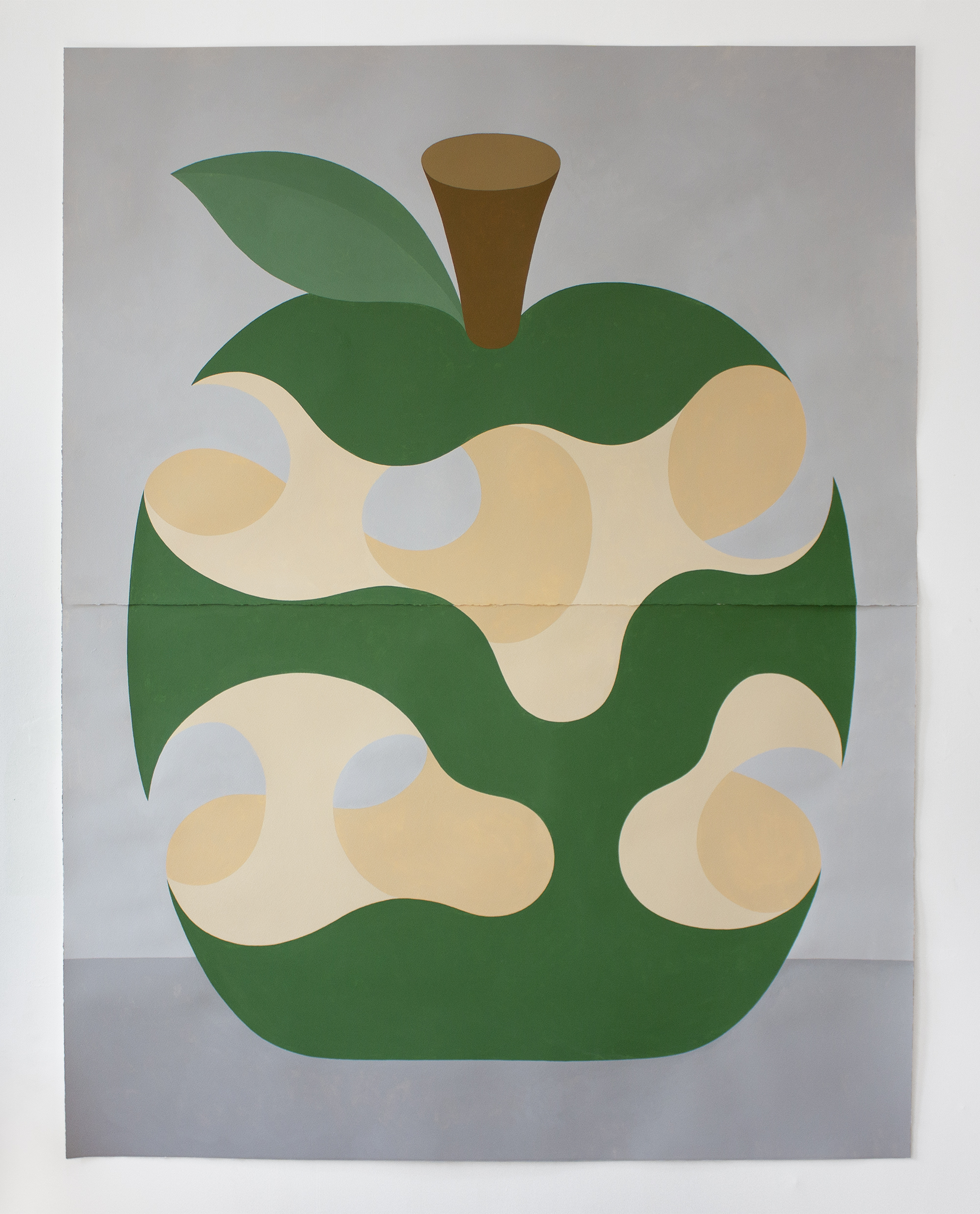 Apple 12, 44 x 60 inches