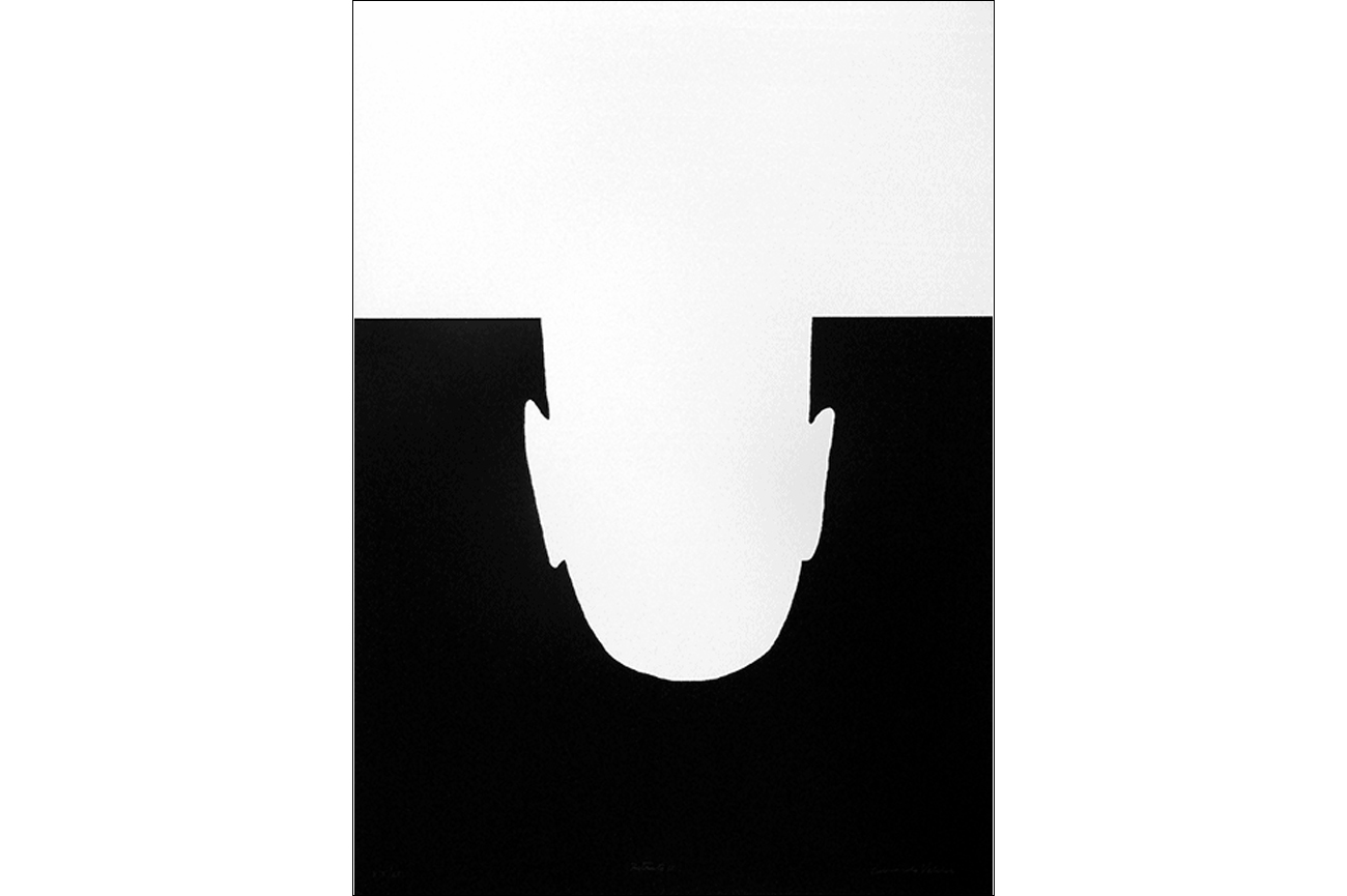 Eduardo VilchesRetrato III, 1974Dextrin on paper75.5 x 53.5 cm